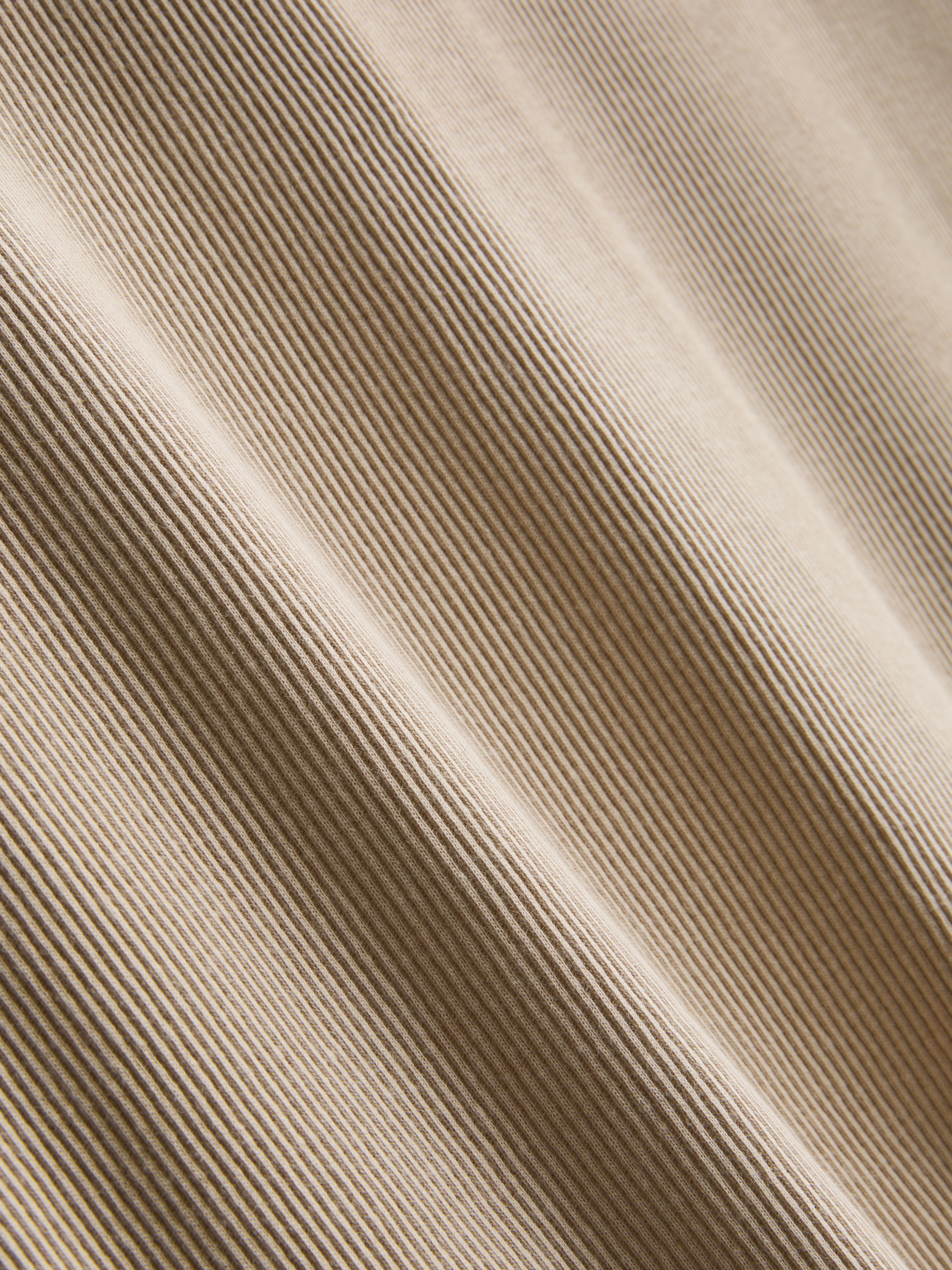 Men's Stone Ribbed Shirt