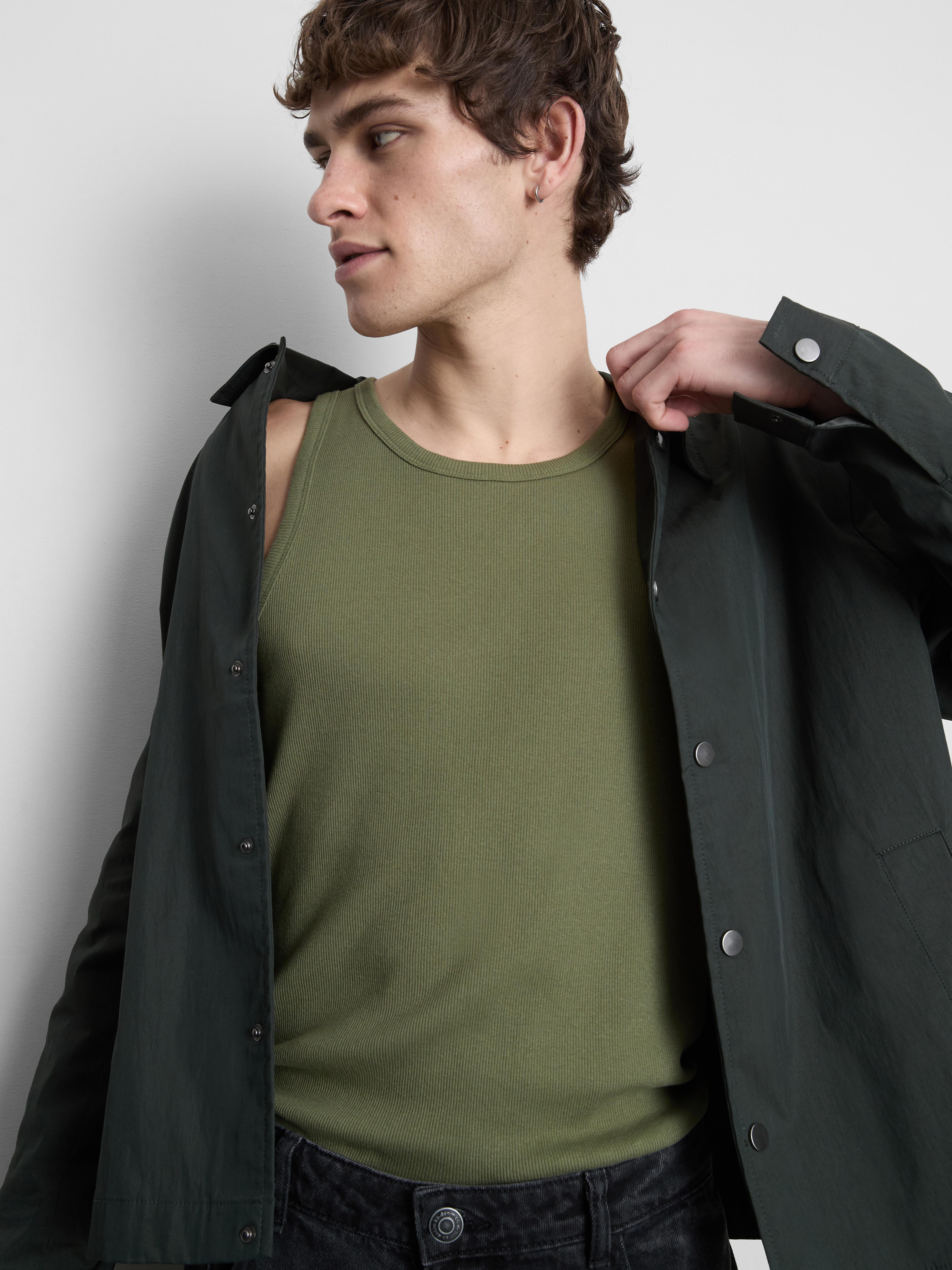 Ribbed Vest Shirt