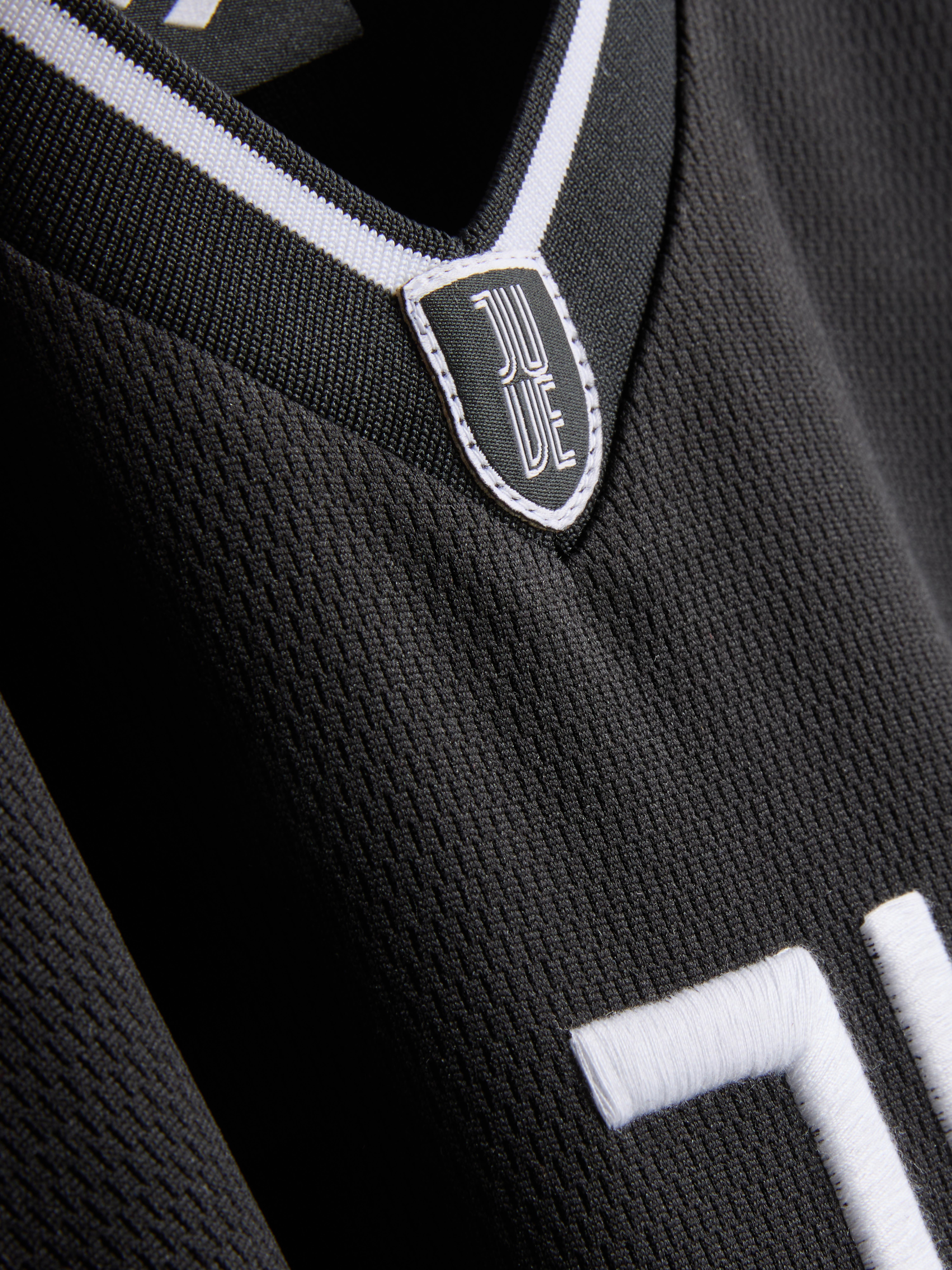 Men's Black Juventus F.C Mesh T-Shirt