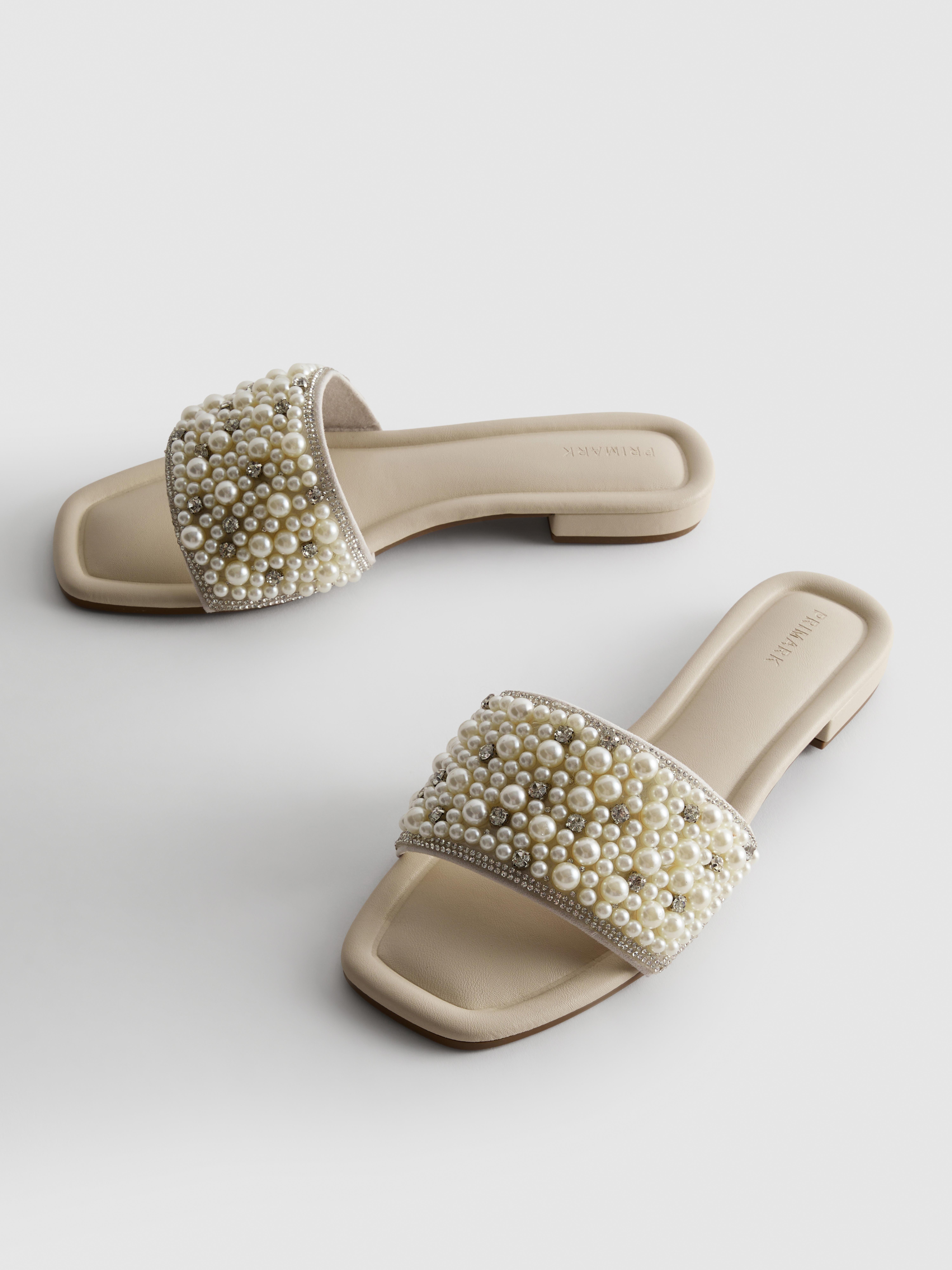 Faux Pearl Slides