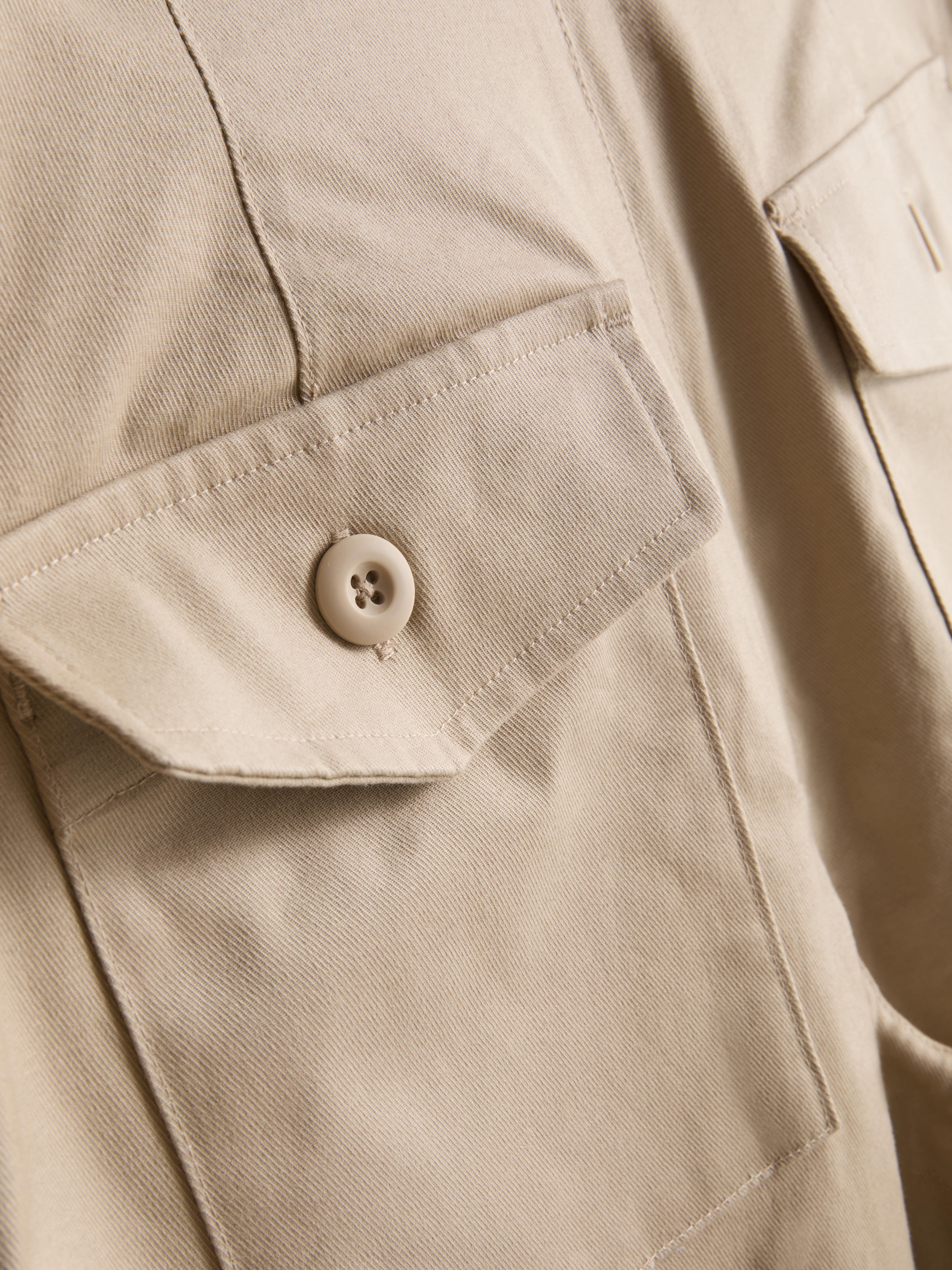 Barrel-Hose im Utility-Stil mit hohem Baumwollanteil