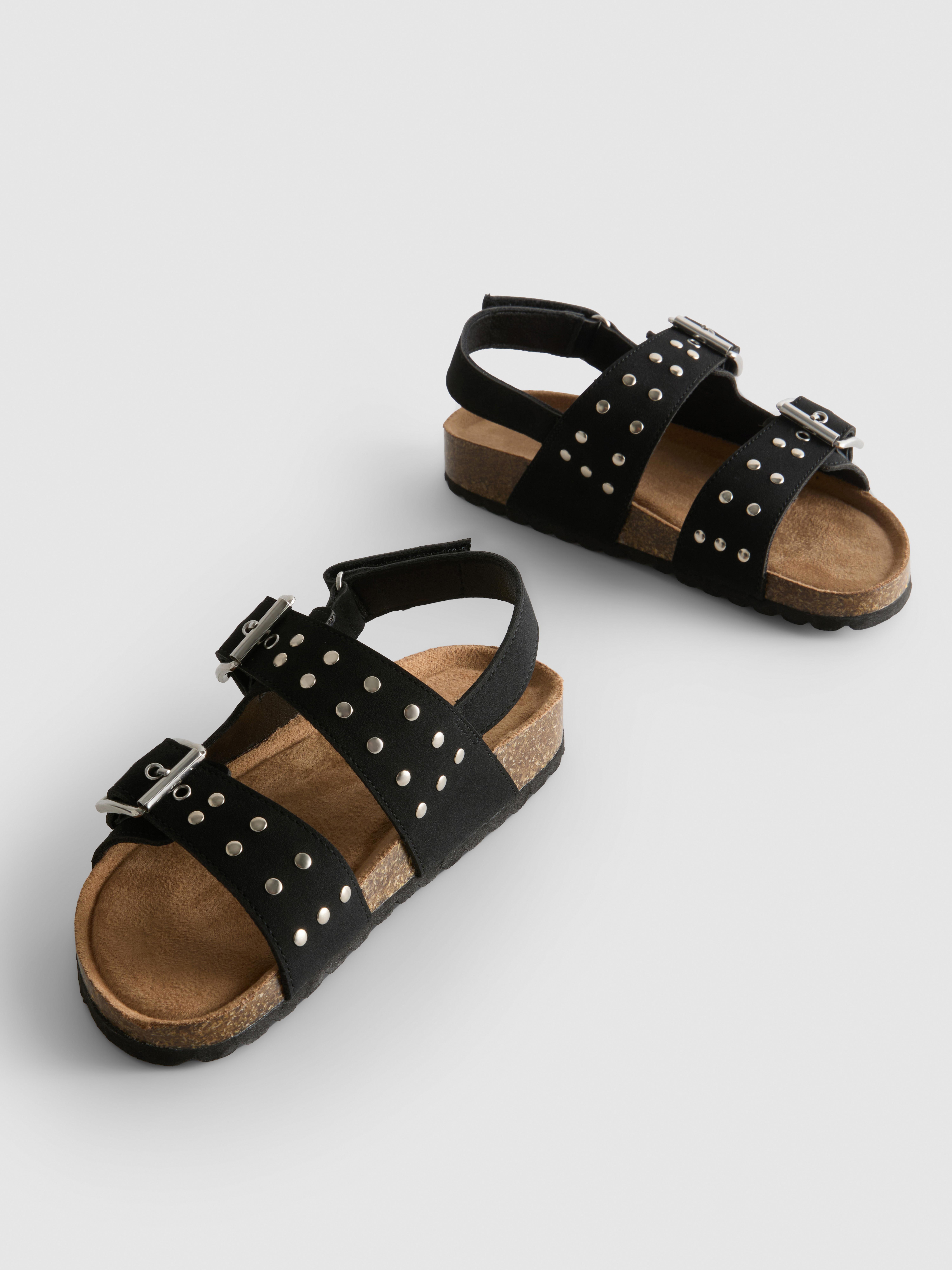 Studded Slingback Sandals