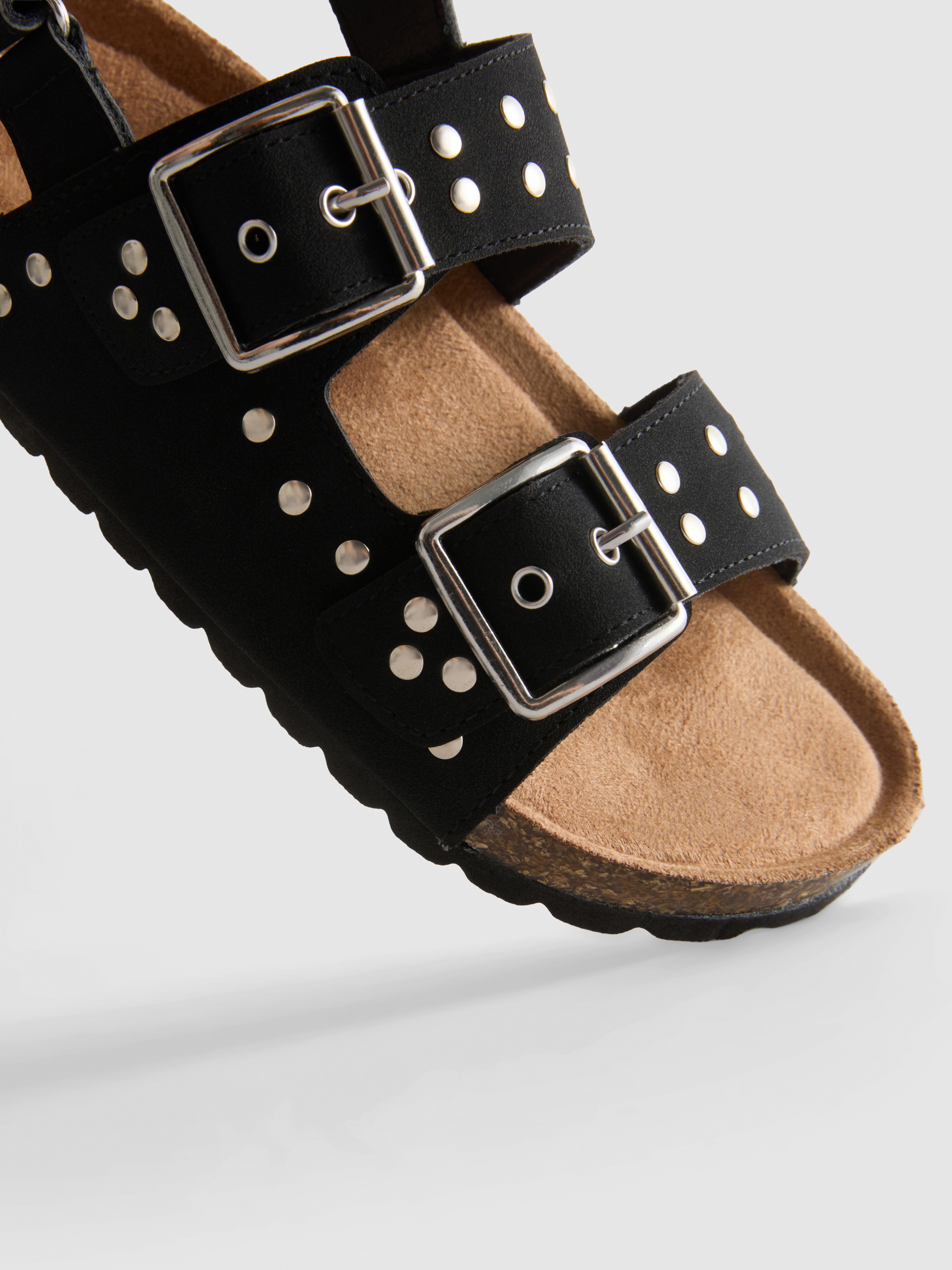 Studded Slingback Sandals