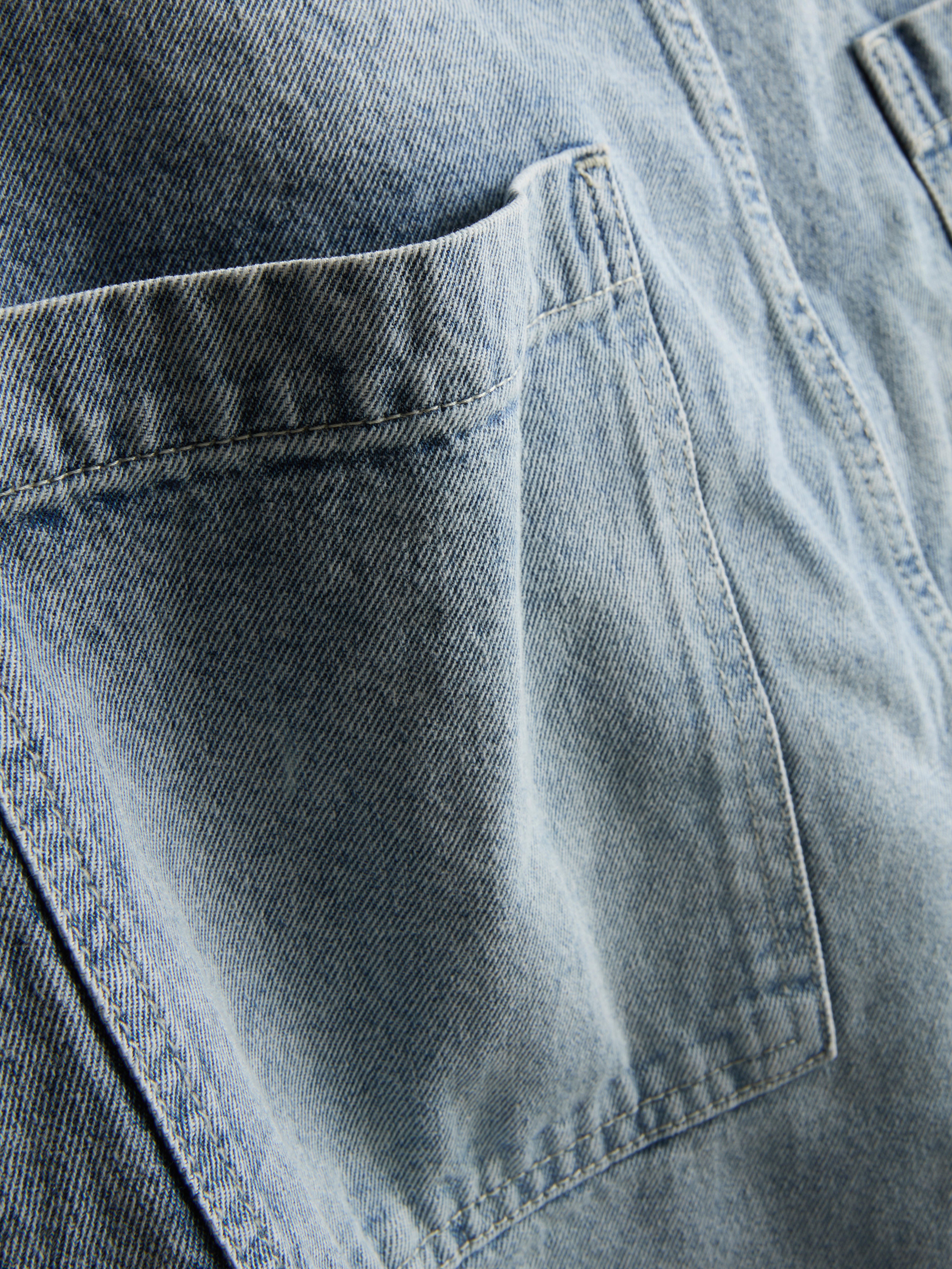 Cargo-Jeansshorts