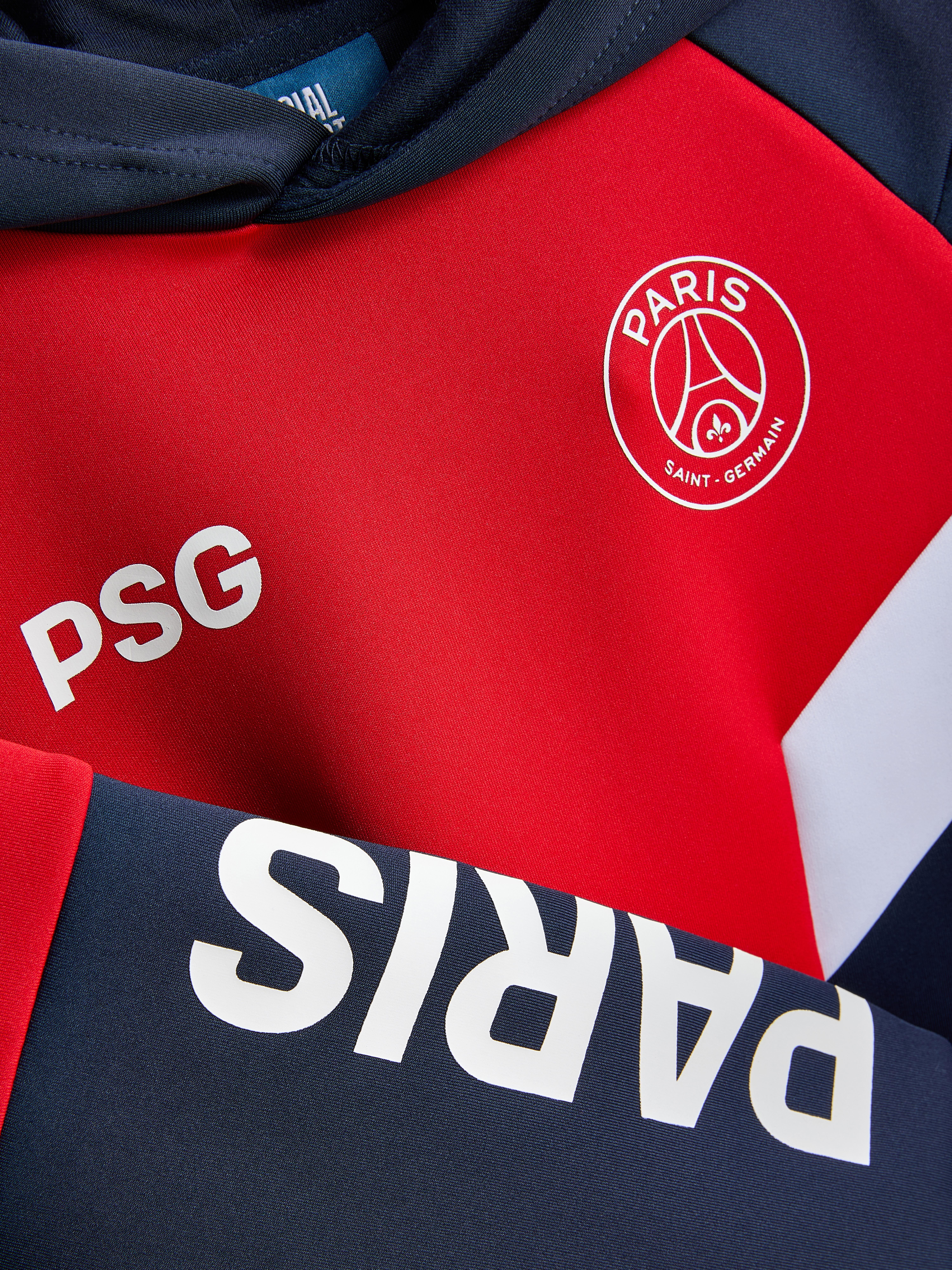 Tuta Da Calcio Per Bambini Francia 2 Stelle - Felpa Con Cappuccio E Pantaloni, Blu Royal (7-8 Anni)