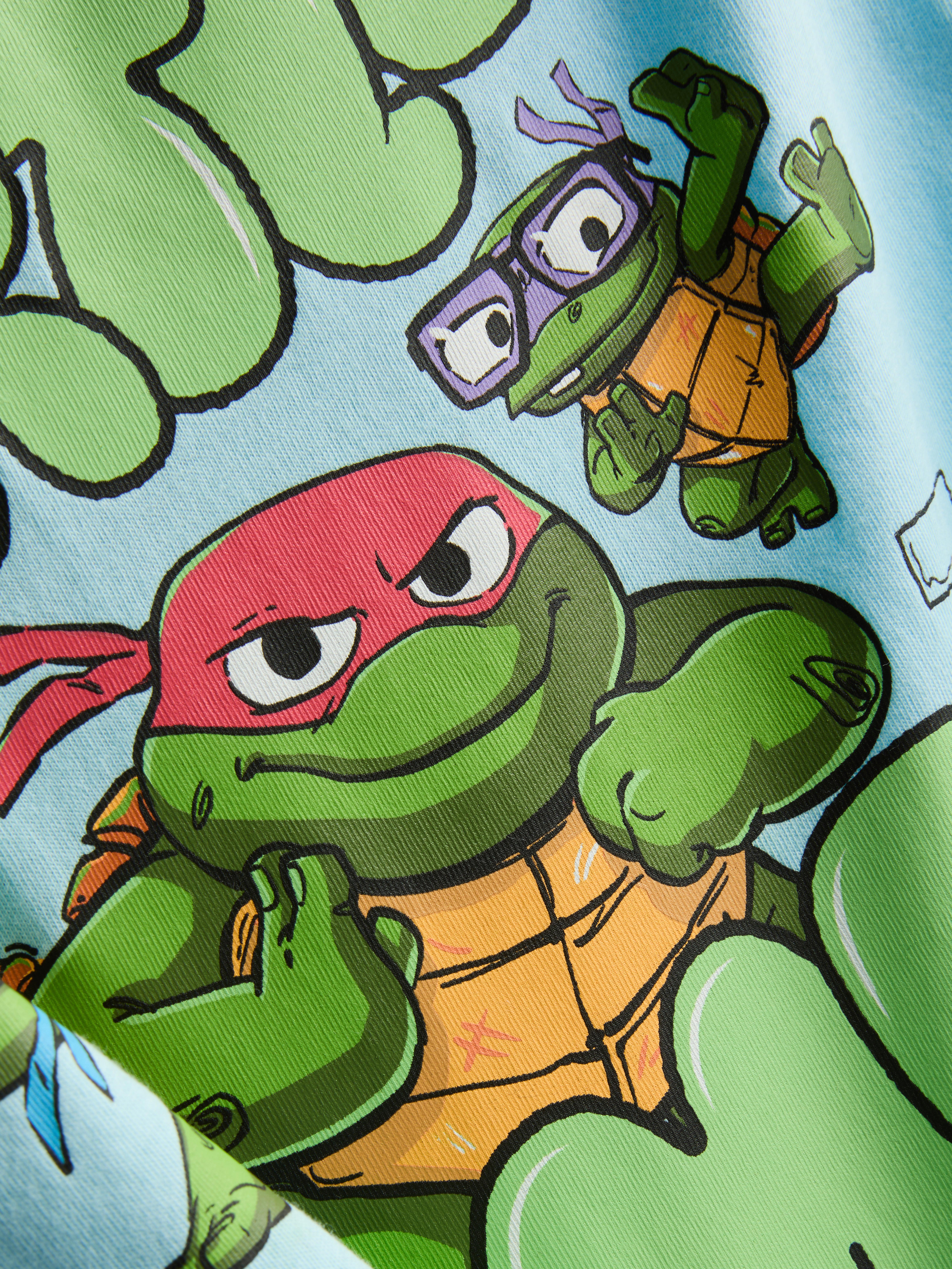 1,5-8 anos | T-shirt Tartarugas Ninja