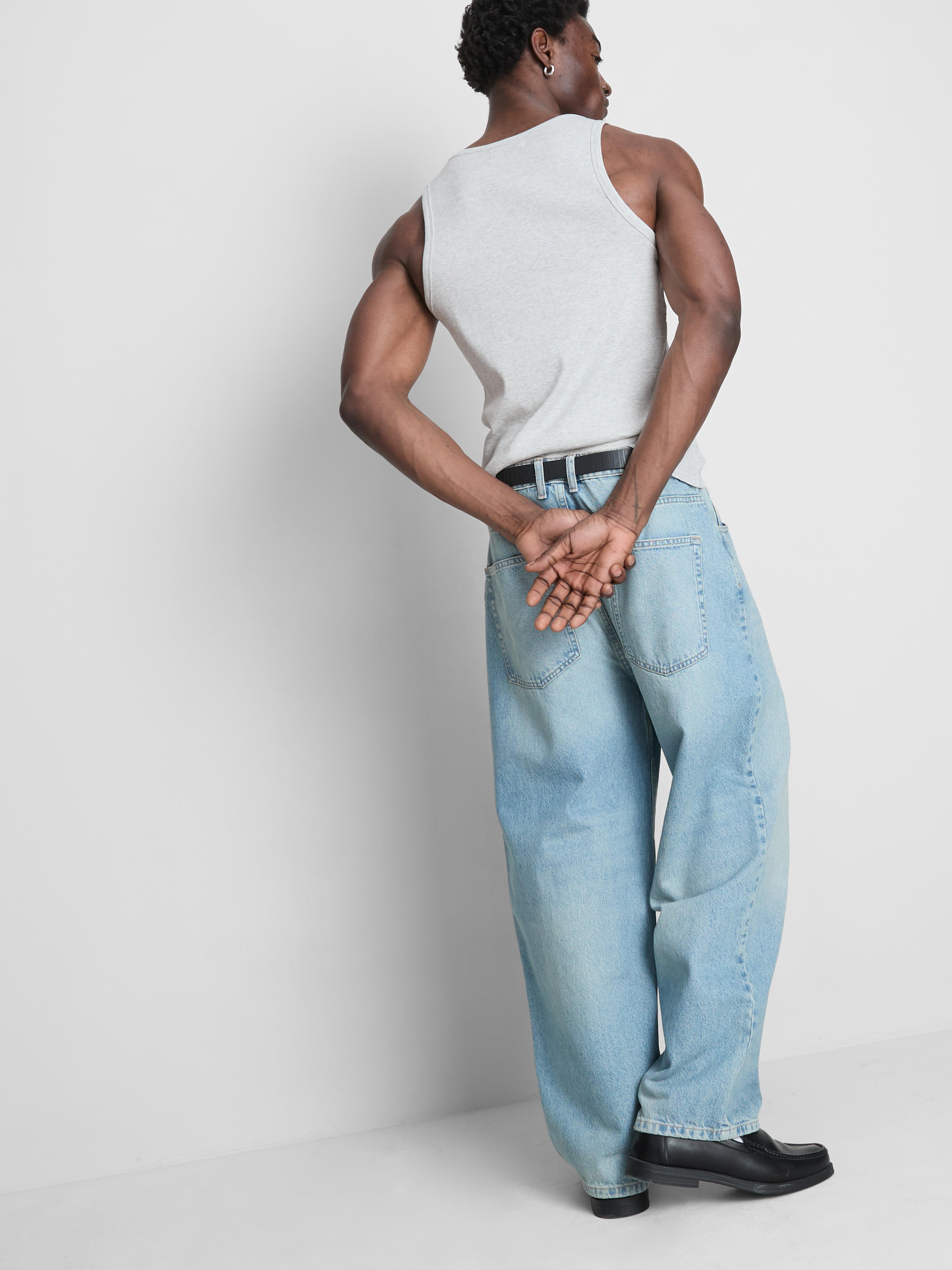 Prążkowana koszulka bez rękawów