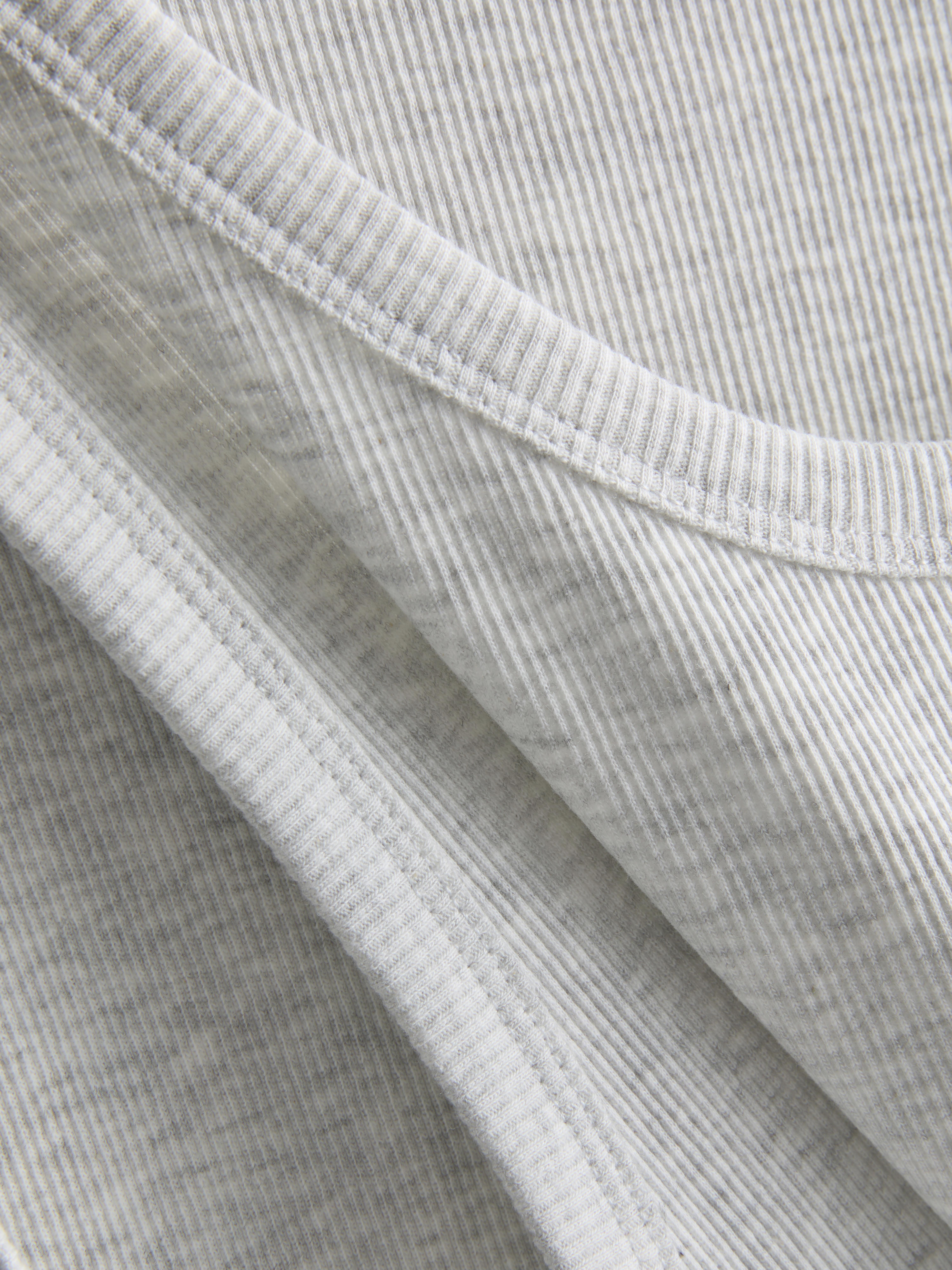 Prążkowana koszulka bez rękawów