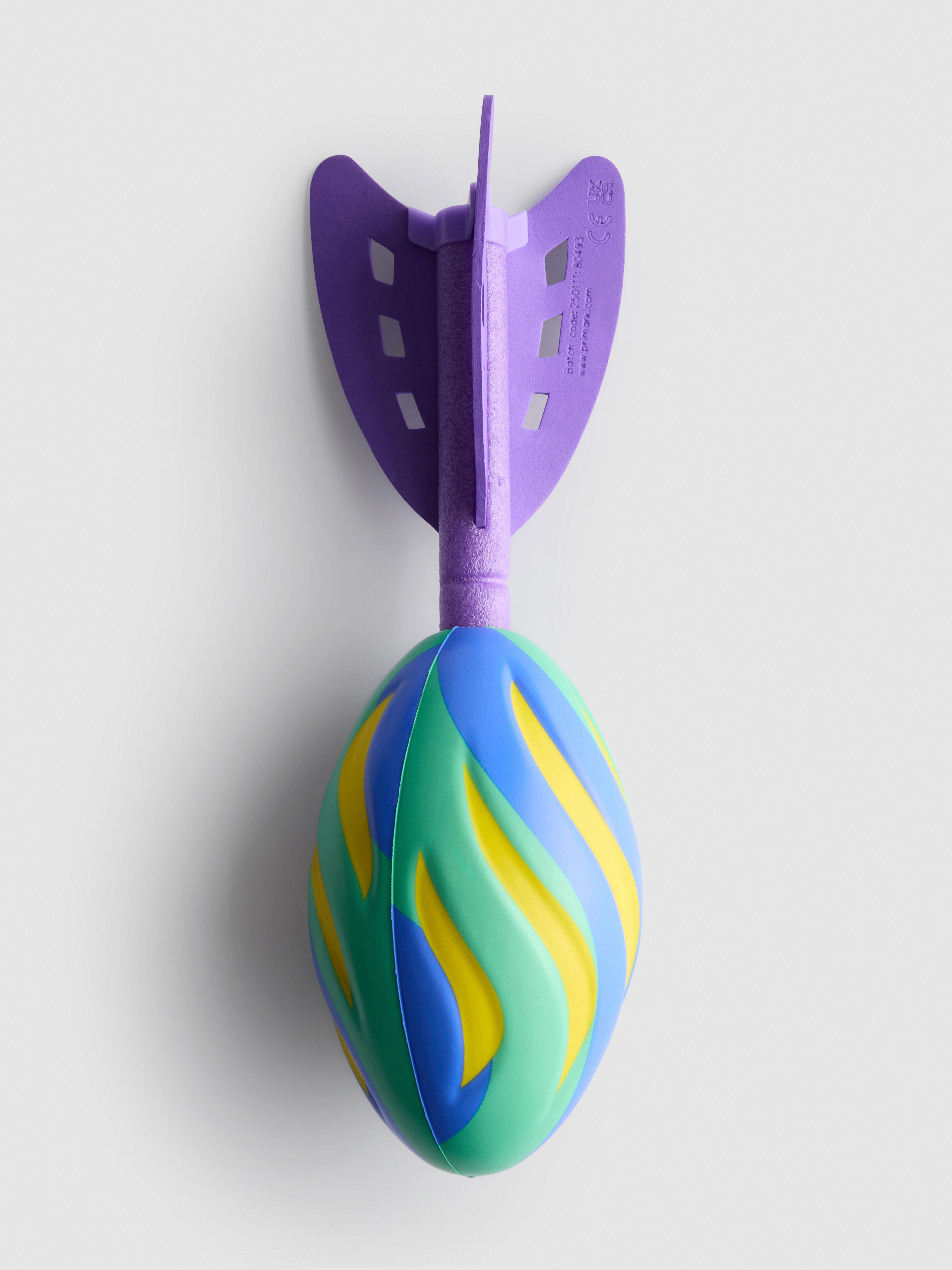 Pallina da lanciare a forma di siluro