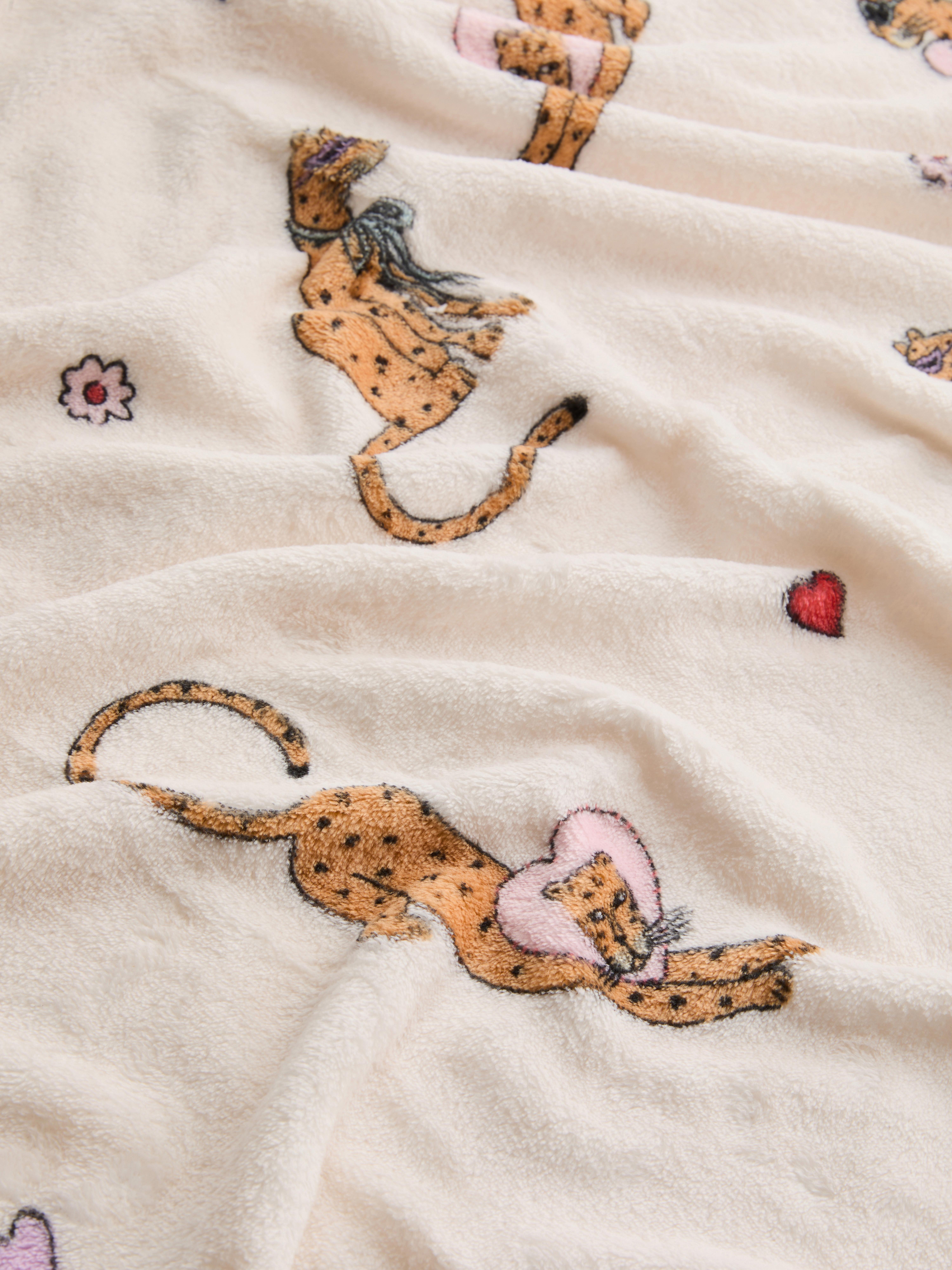 Cheetah Supersoft Throw