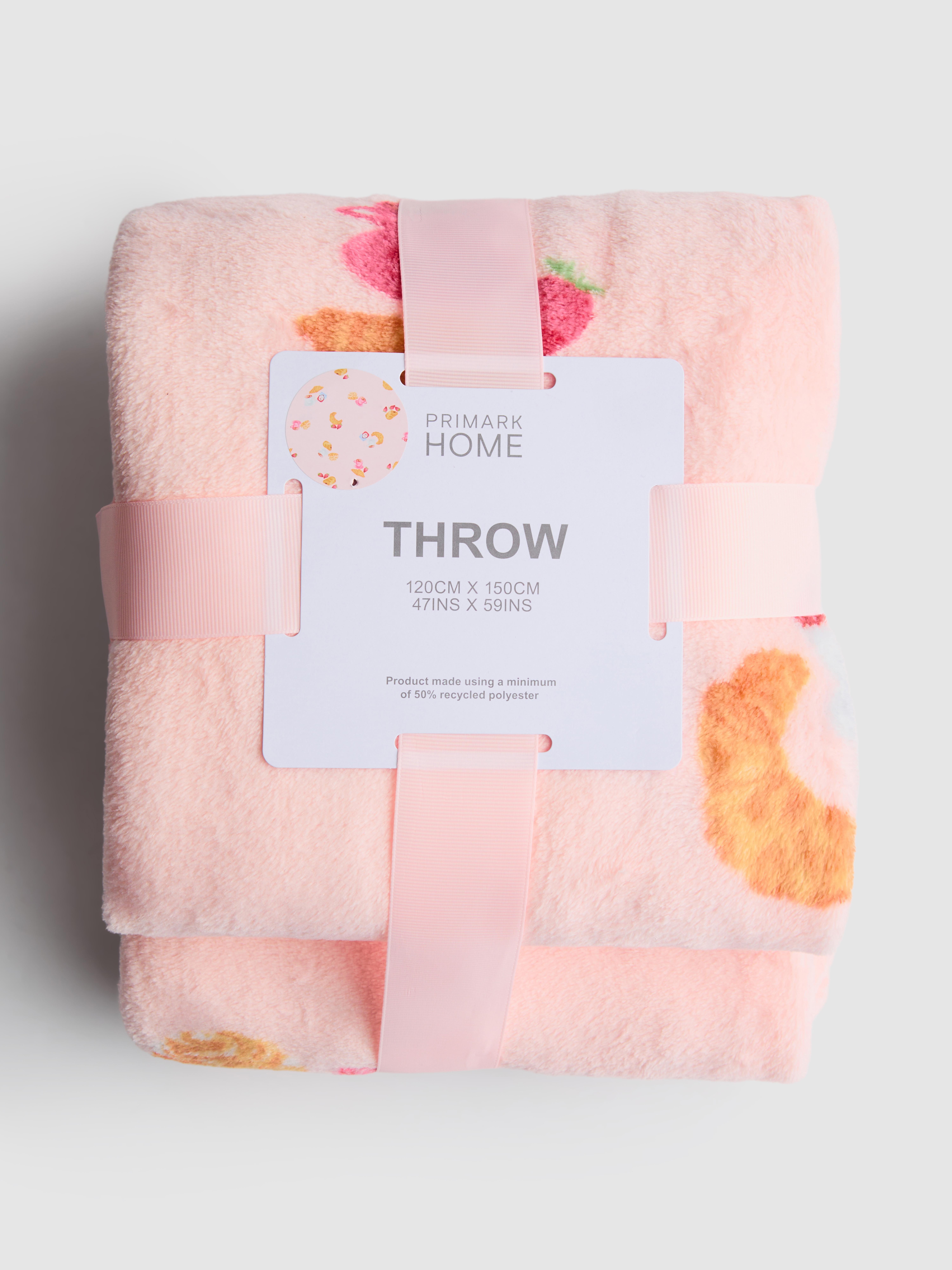 Mini-deken met ontbijtontwerp