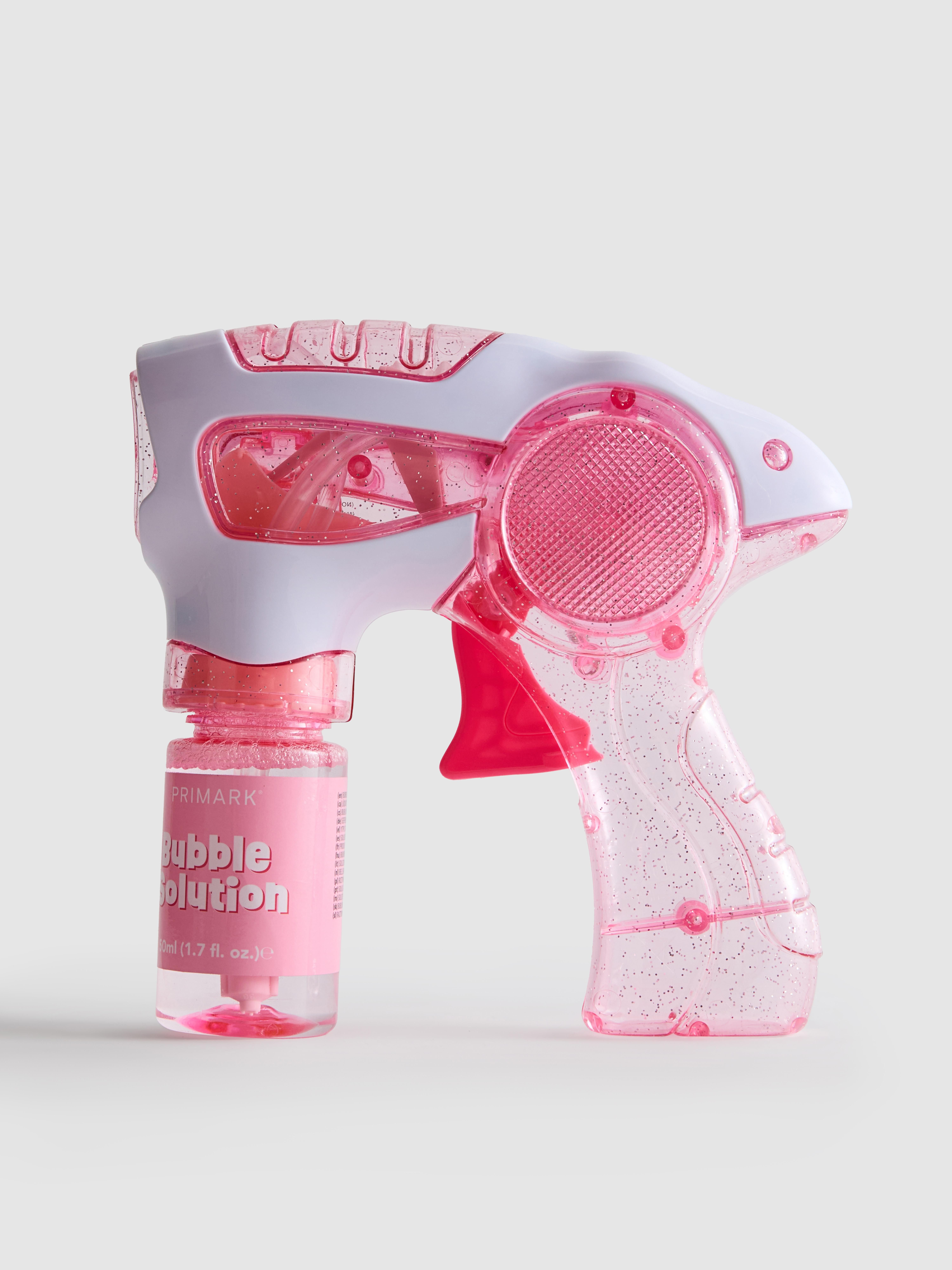 Pistola sparabolle di sapone luminosa