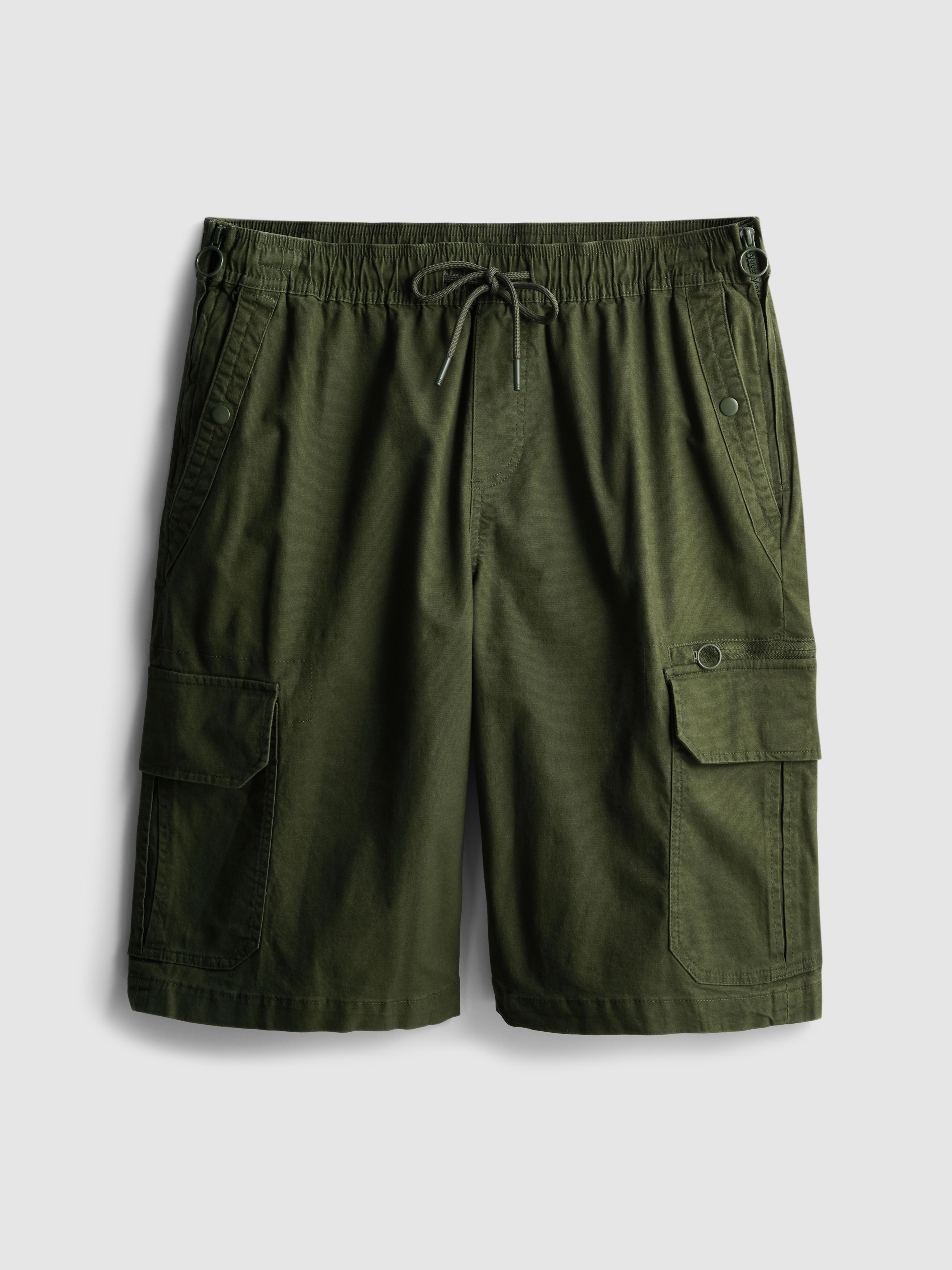 Calções cargo adaptáveis