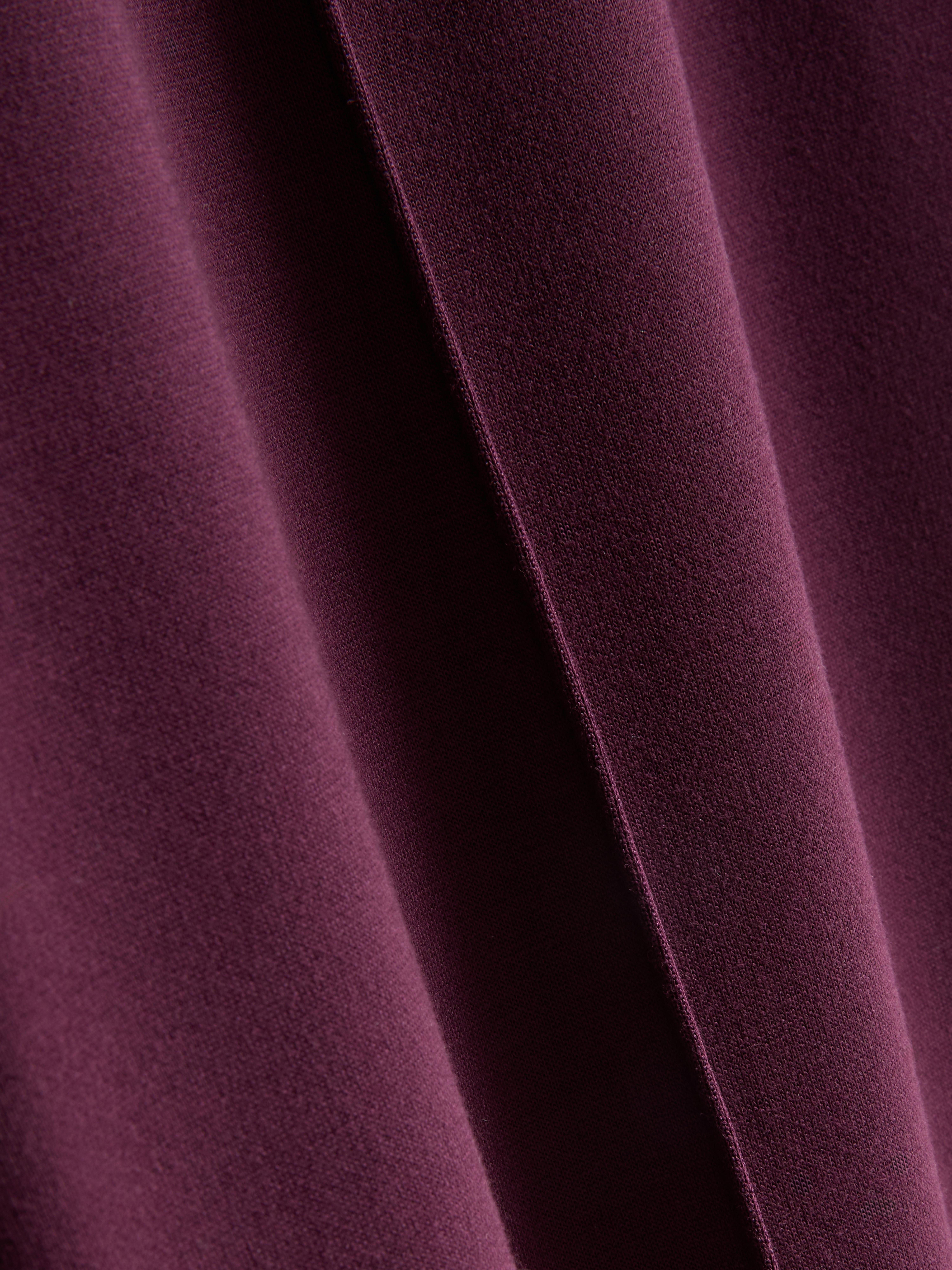 Women's Plum Belted Straight Leg Pants