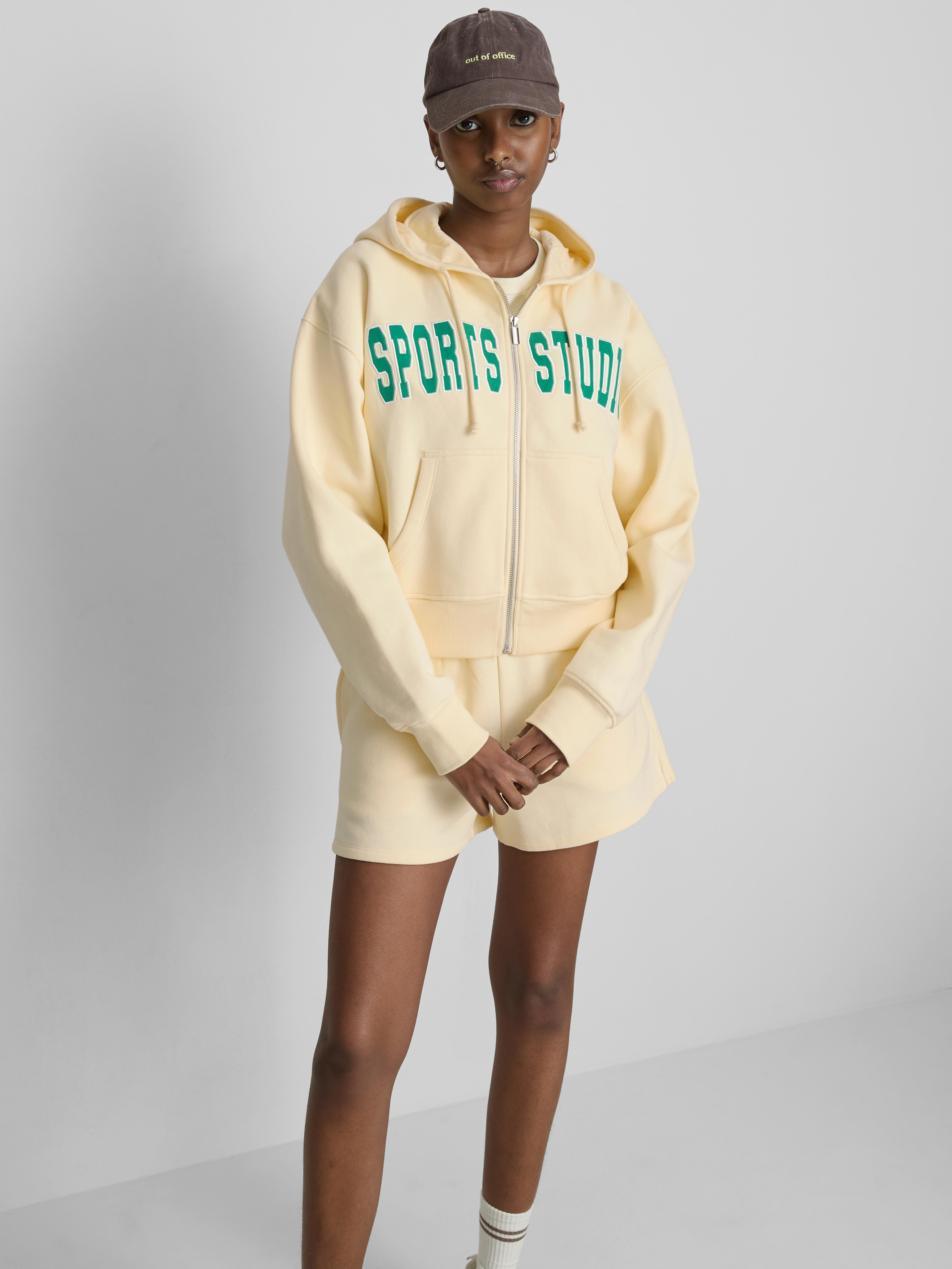 Cotton Rich Graphic Zip Through Hoodie