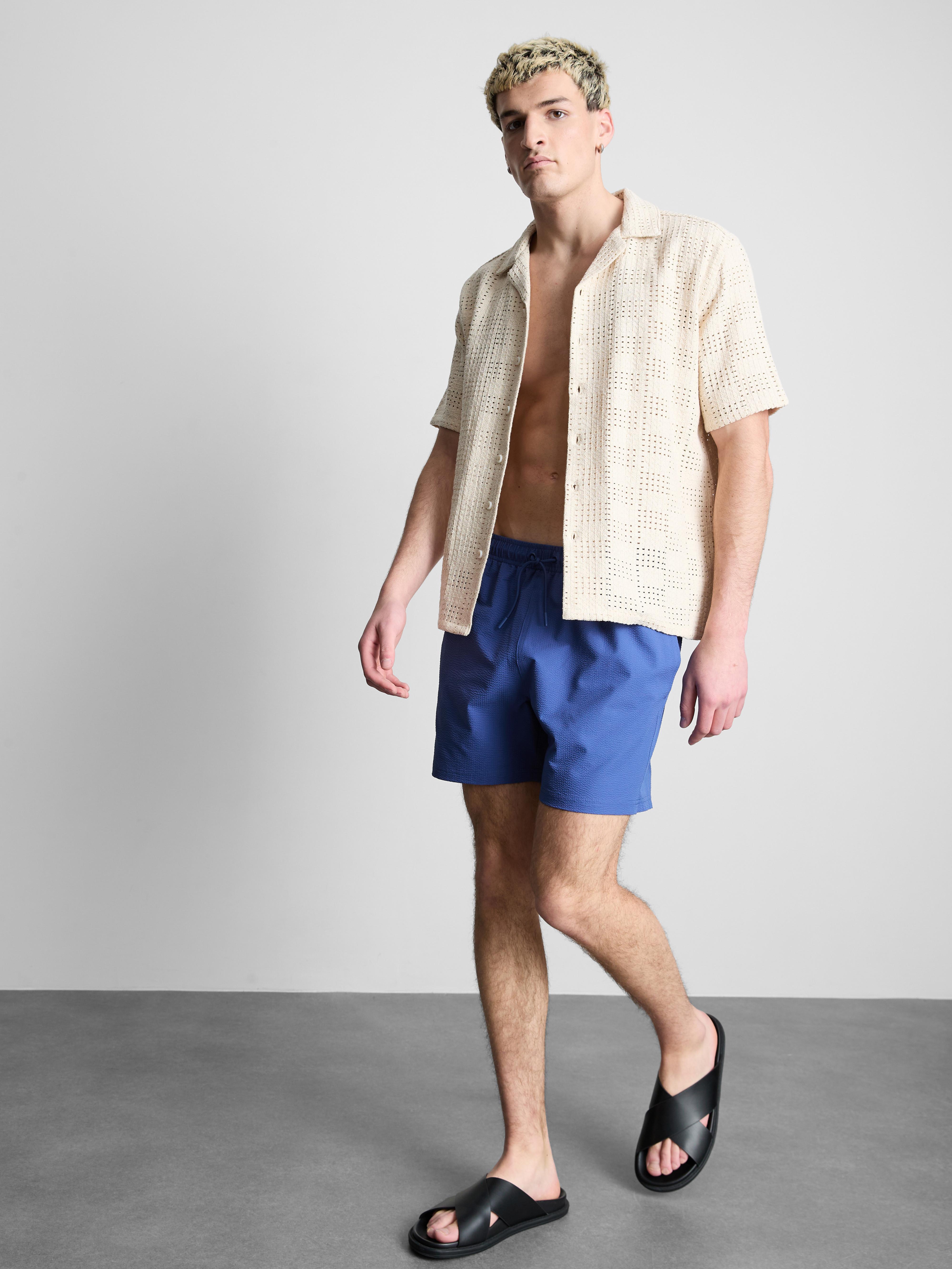 Plavecké šortky s texturou