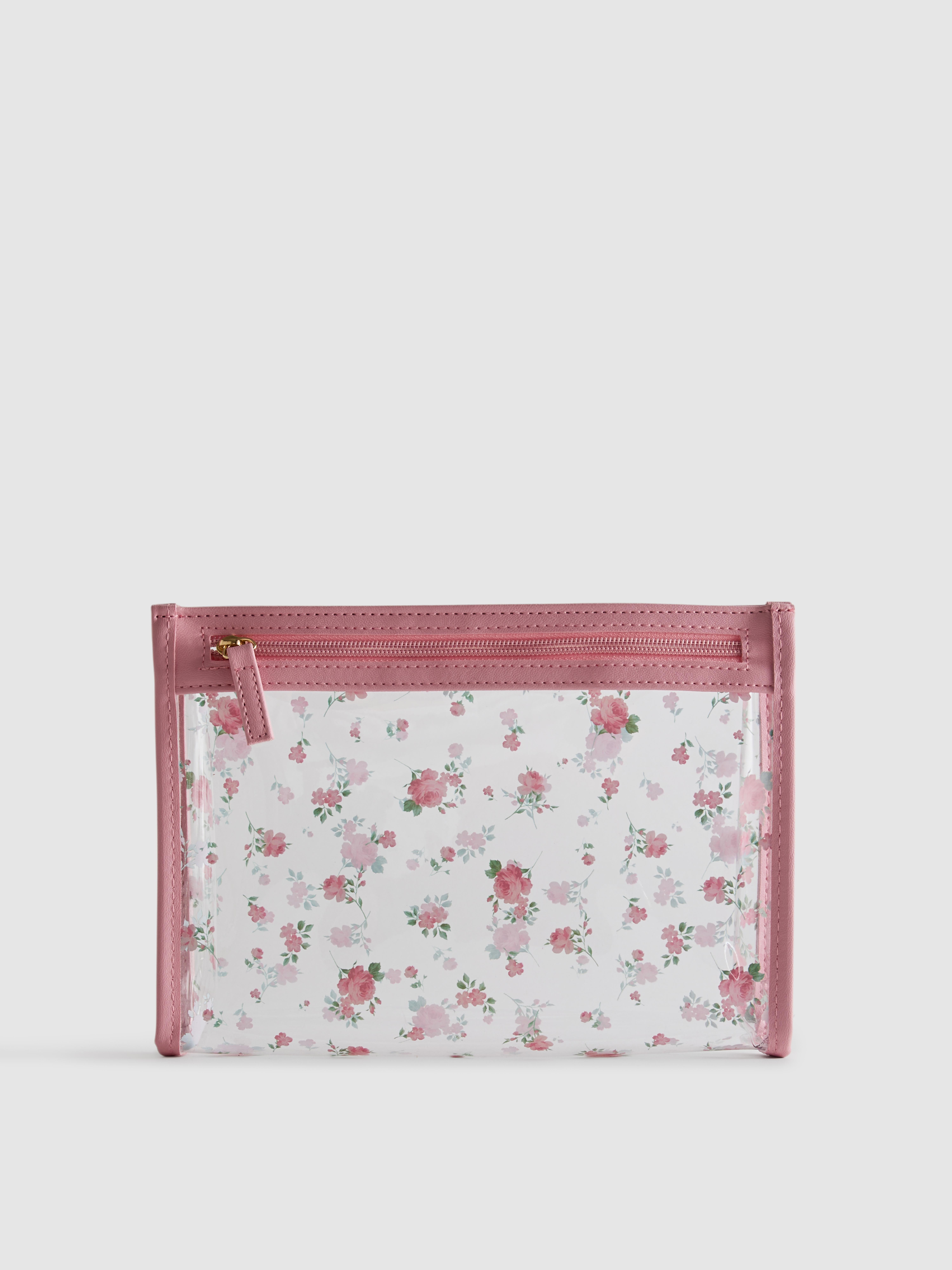 Floral Makeup Bag
