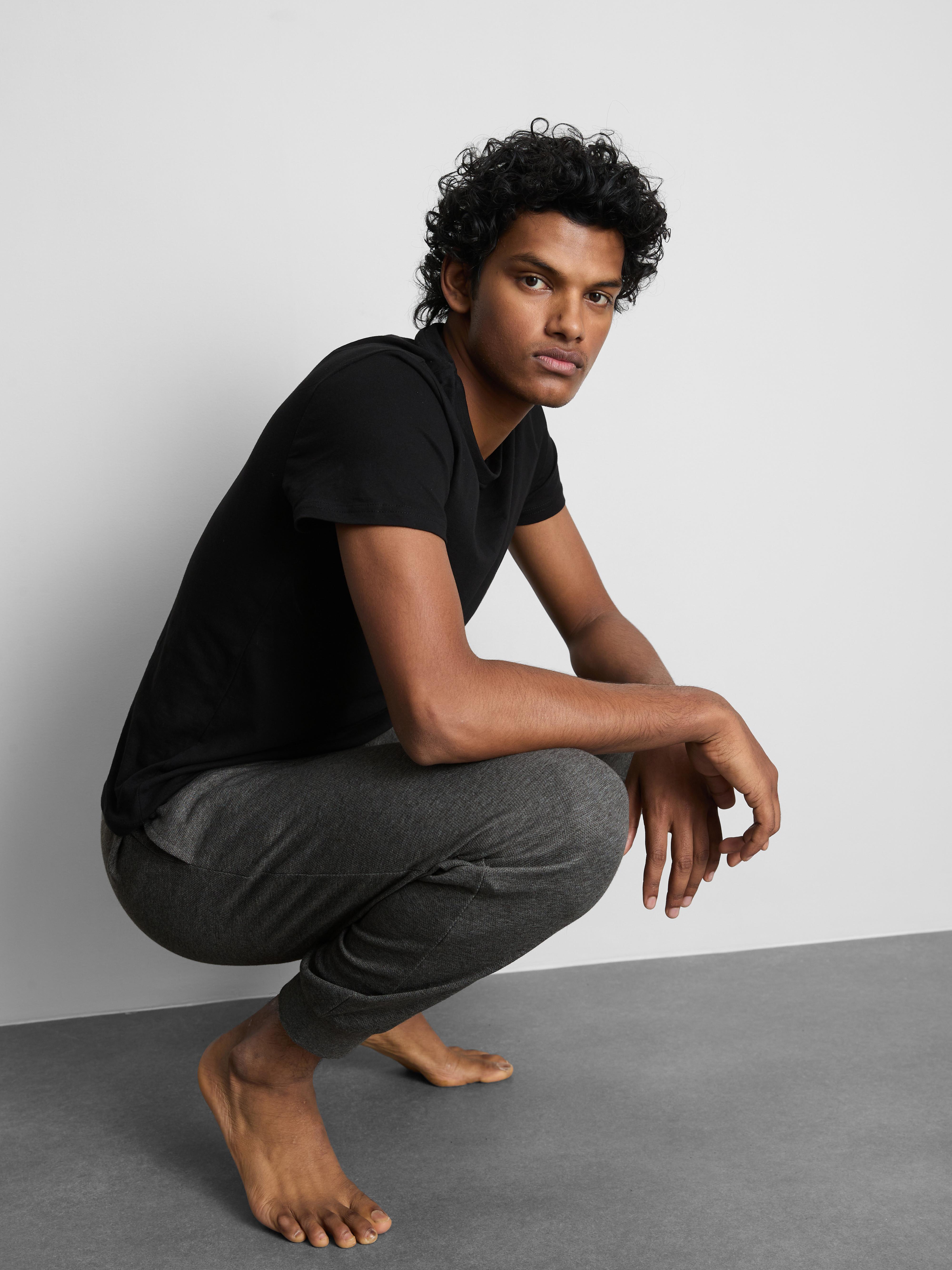 Lot de 2 bas de pyjama texturés