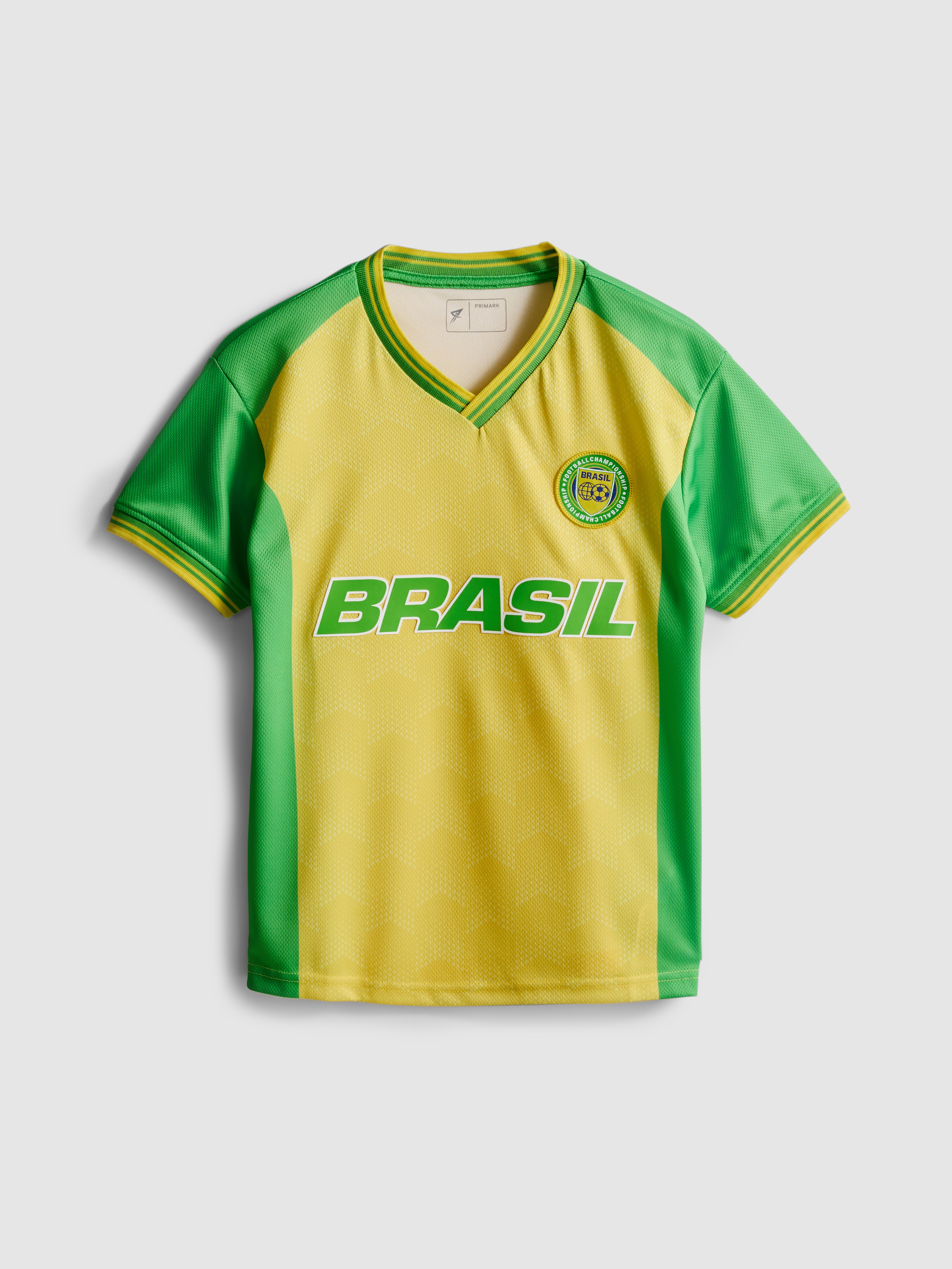 7-15yrs | Brazil Football Jersey
