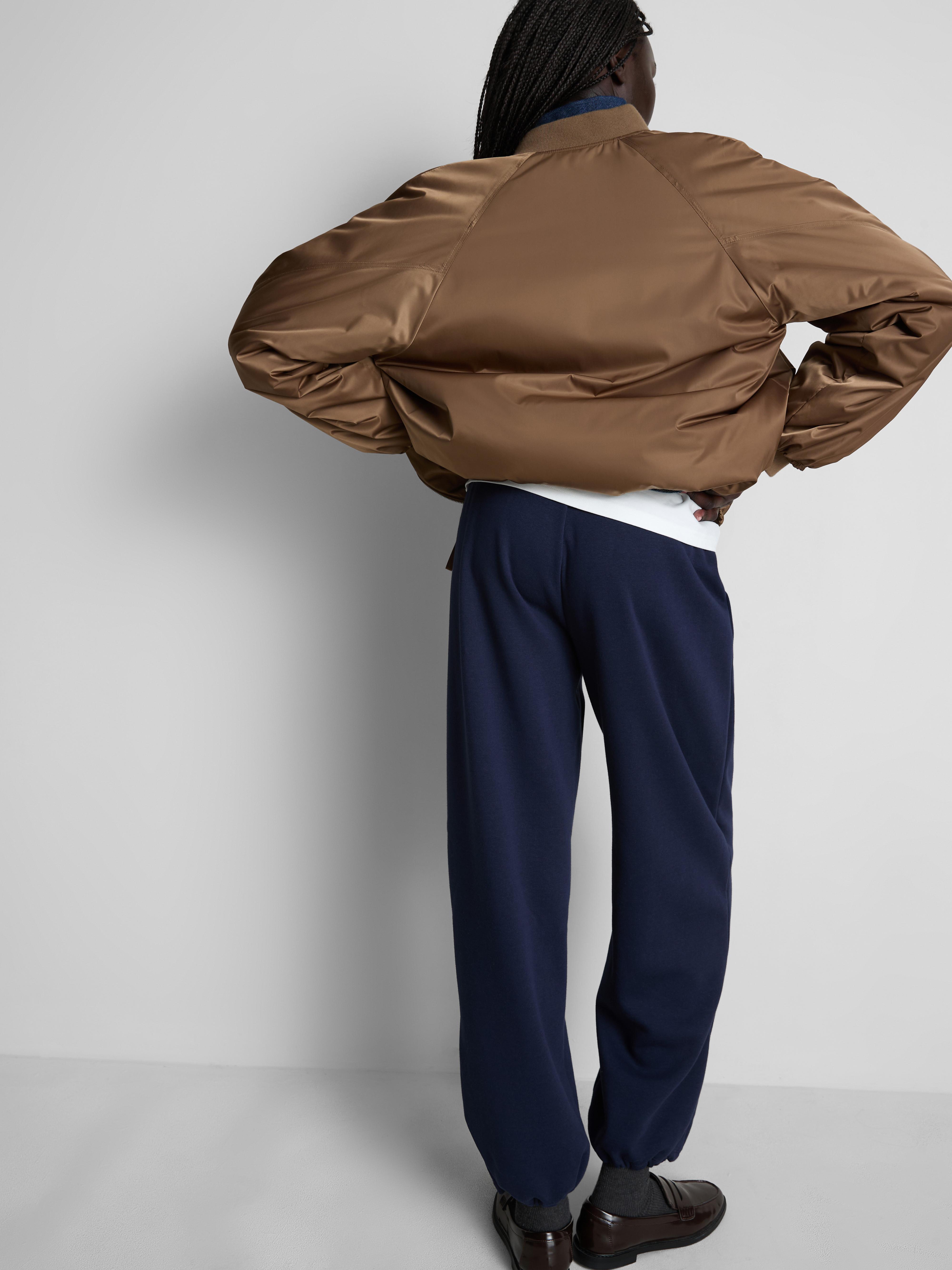 Cotton Blend Cuffed Joggers