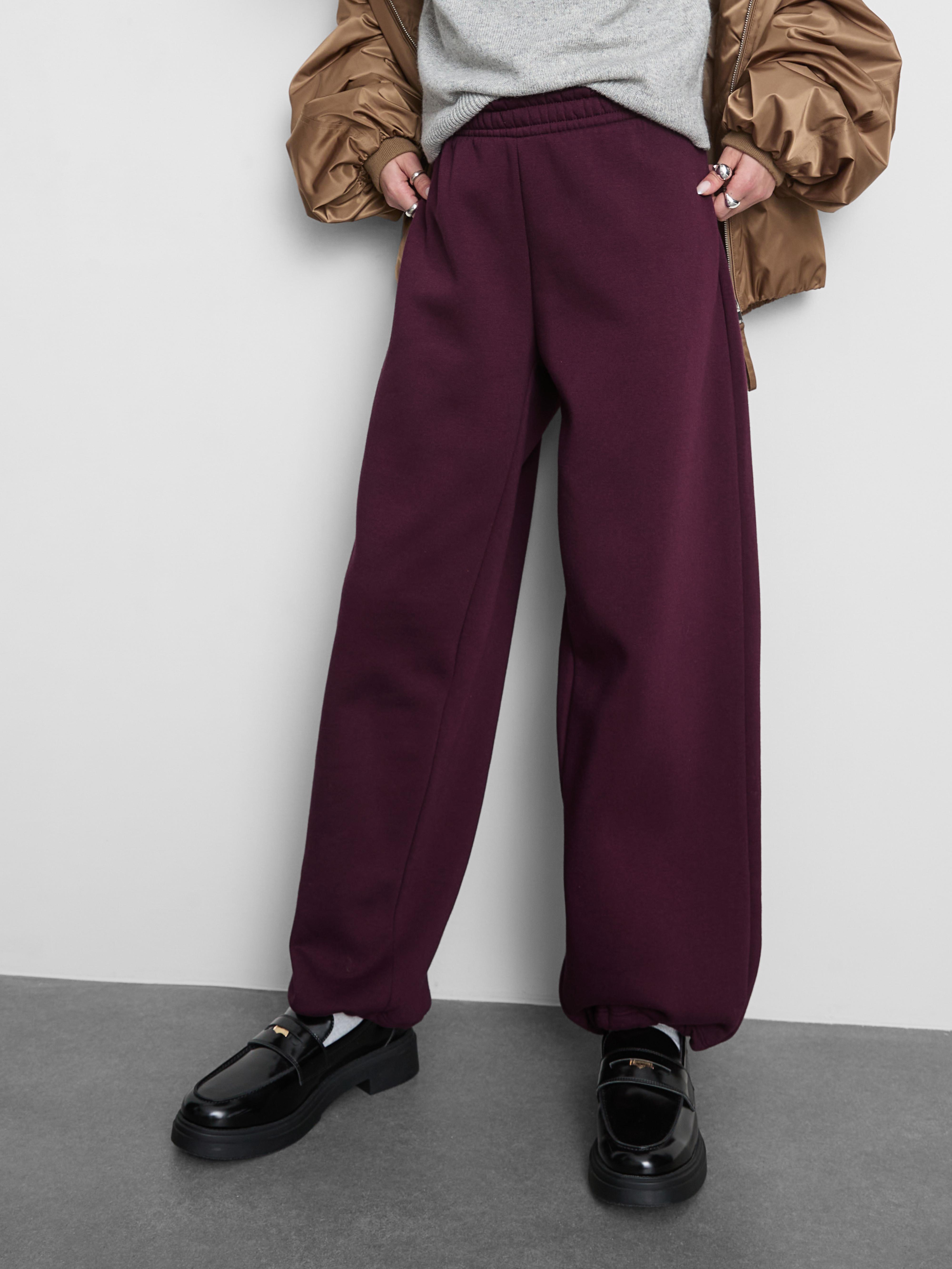 Cotton Blend Cuffed Joggers