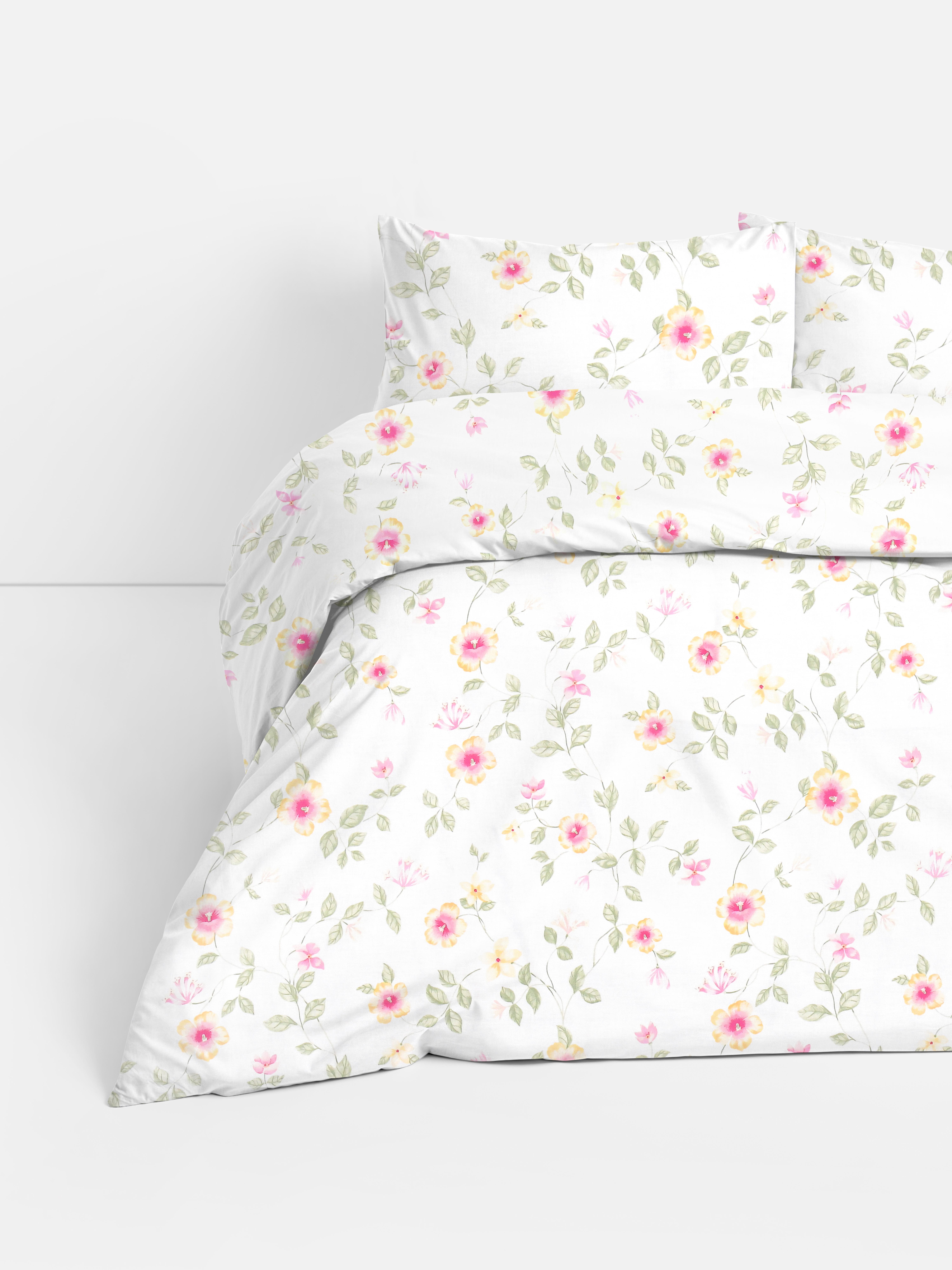 Hibiscus King Bedding Set