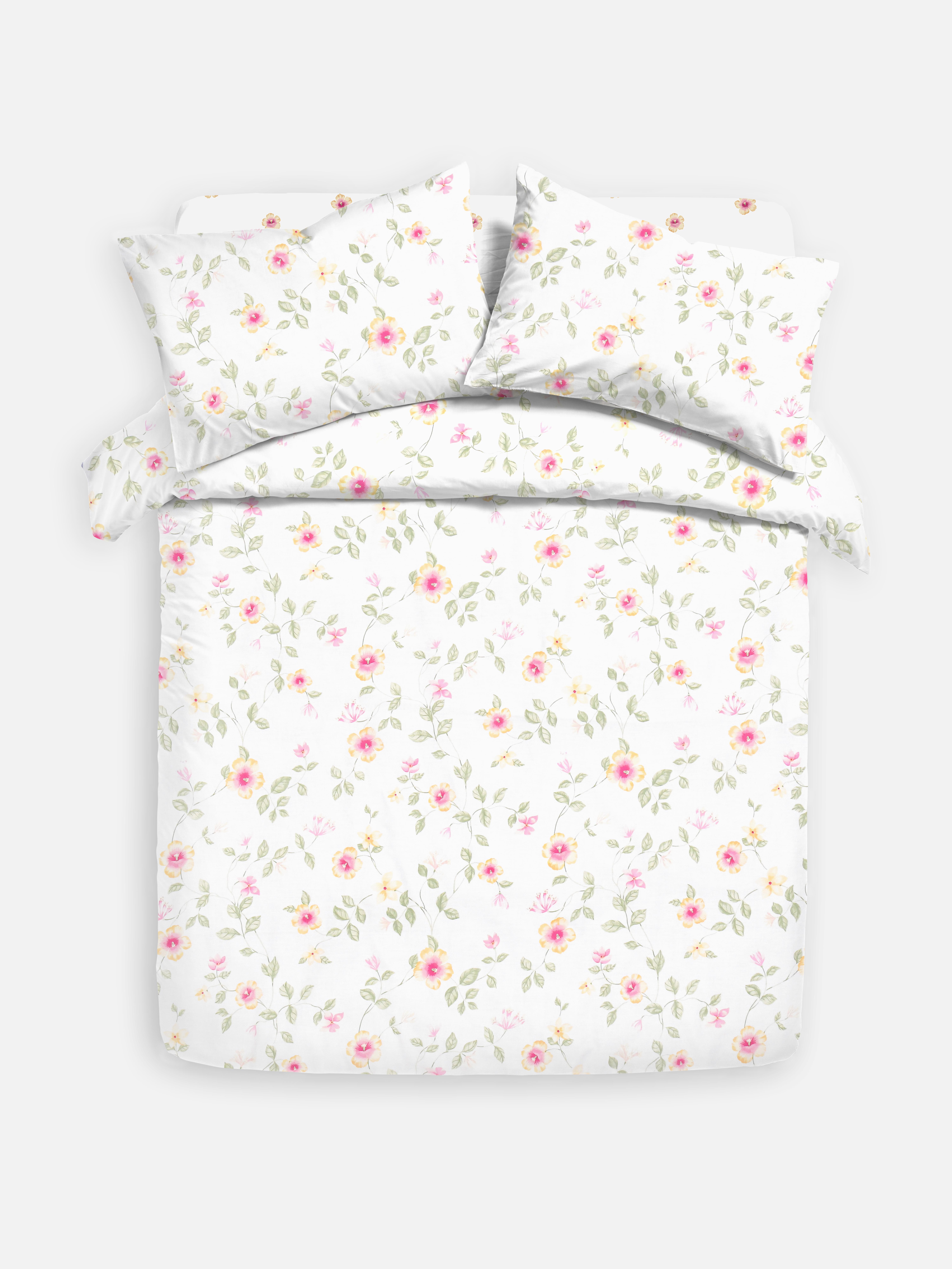 Hibiscus King Bedding Set