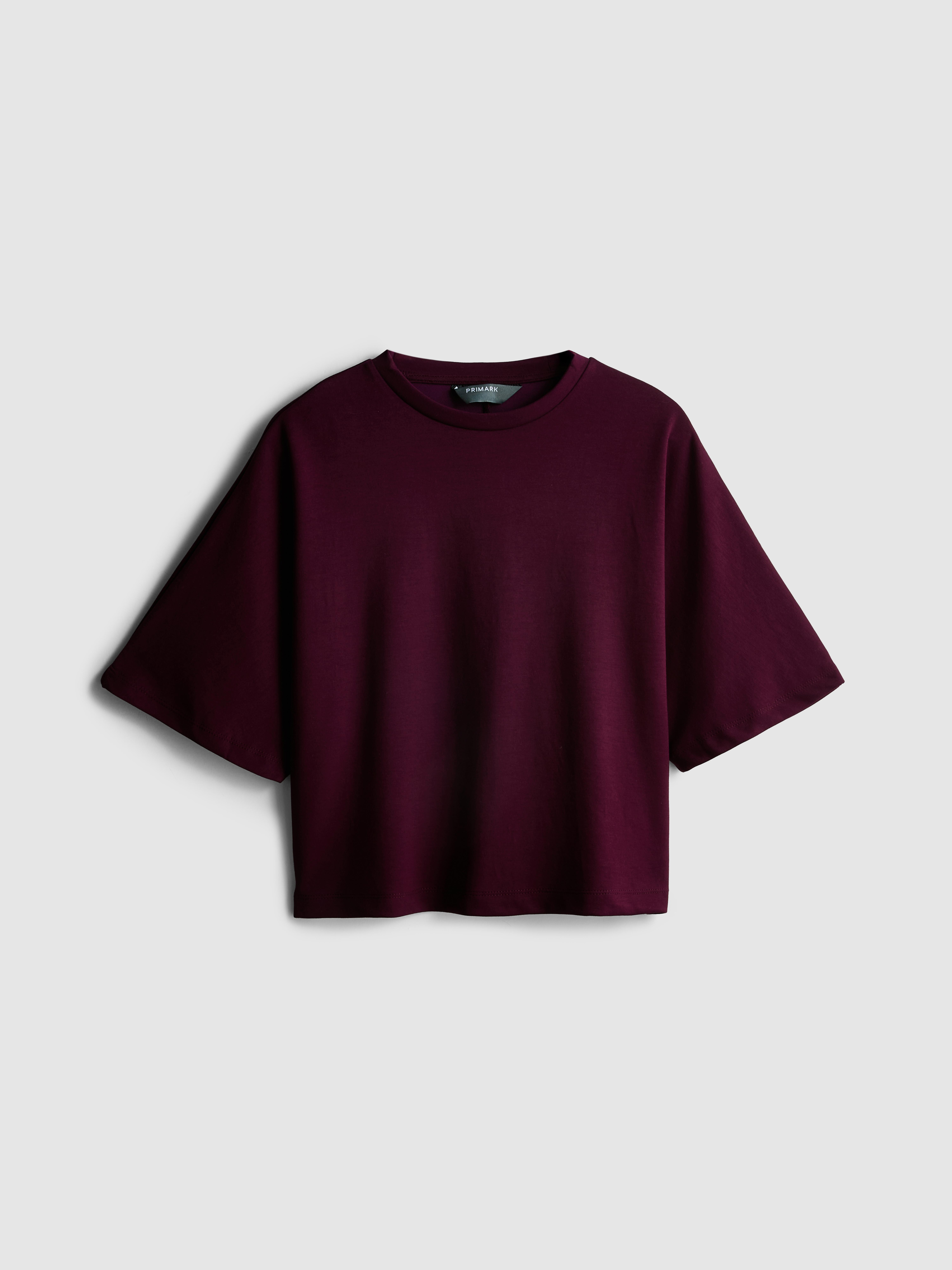 Women's Plum Boxy Sweatshirt