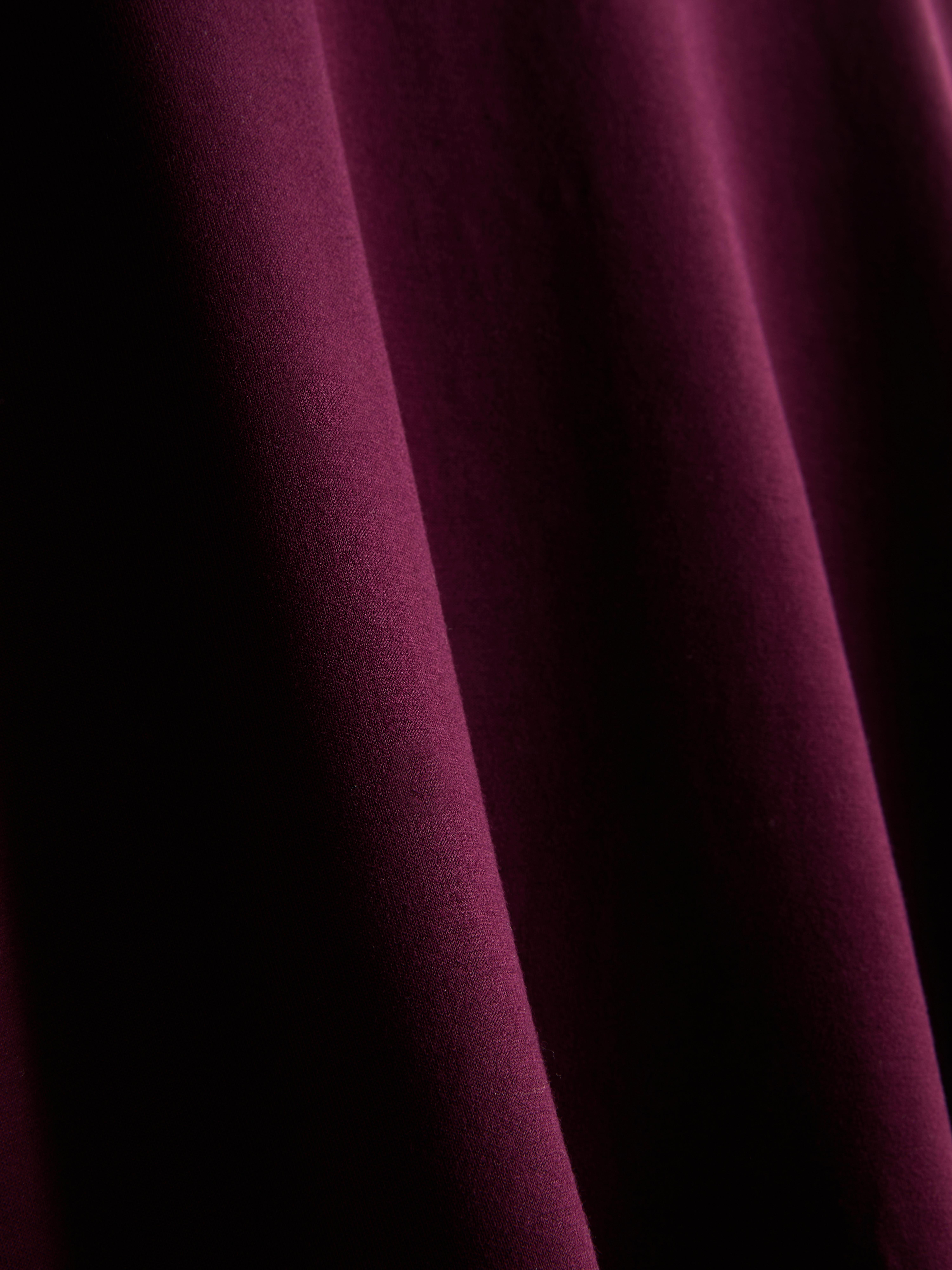 Women's Plum Boxy Sweatshirt