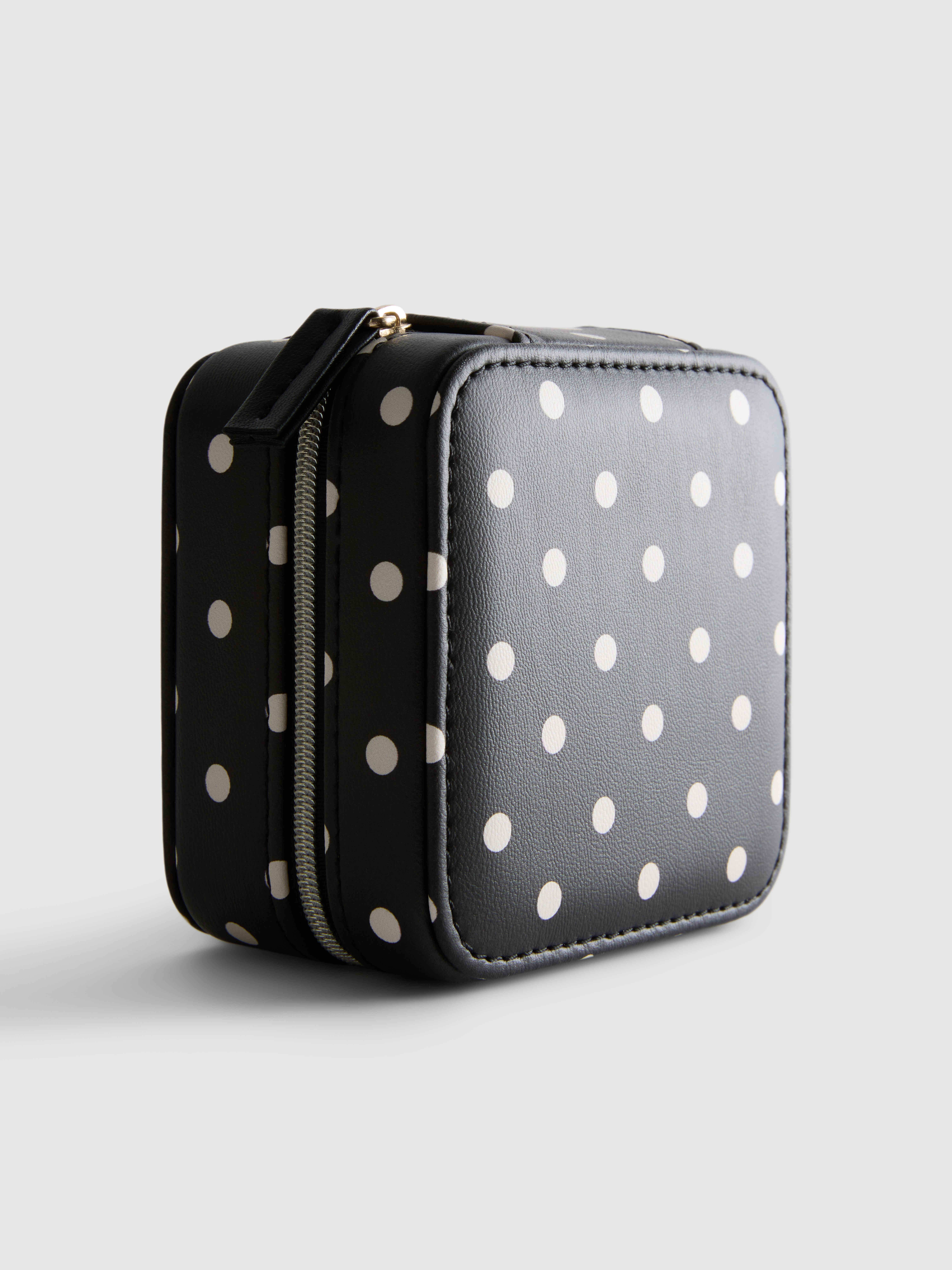 Short de plage en coton vichy à volants - Noir - Femme