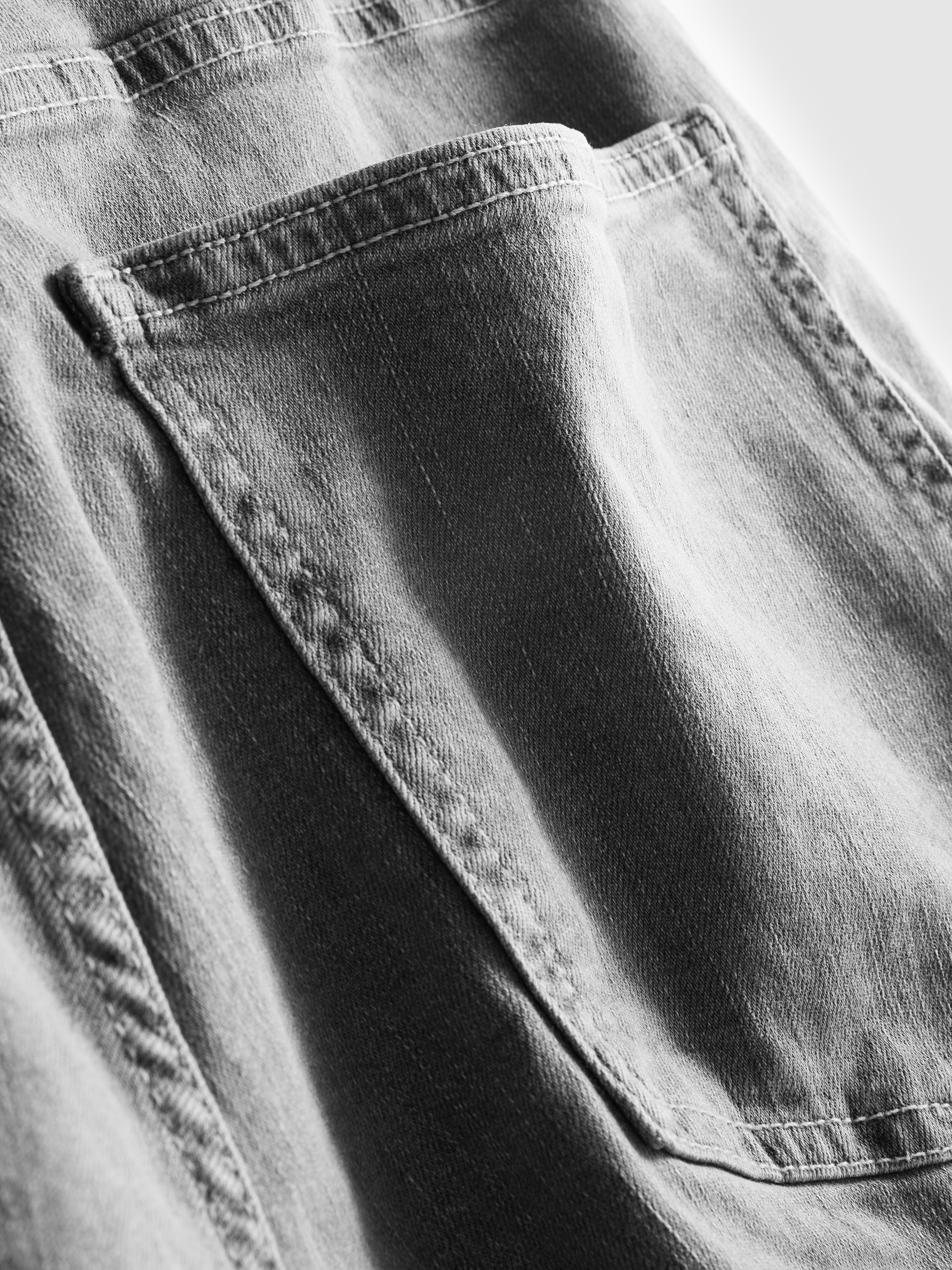 Pantaloni scurți drepți din denim