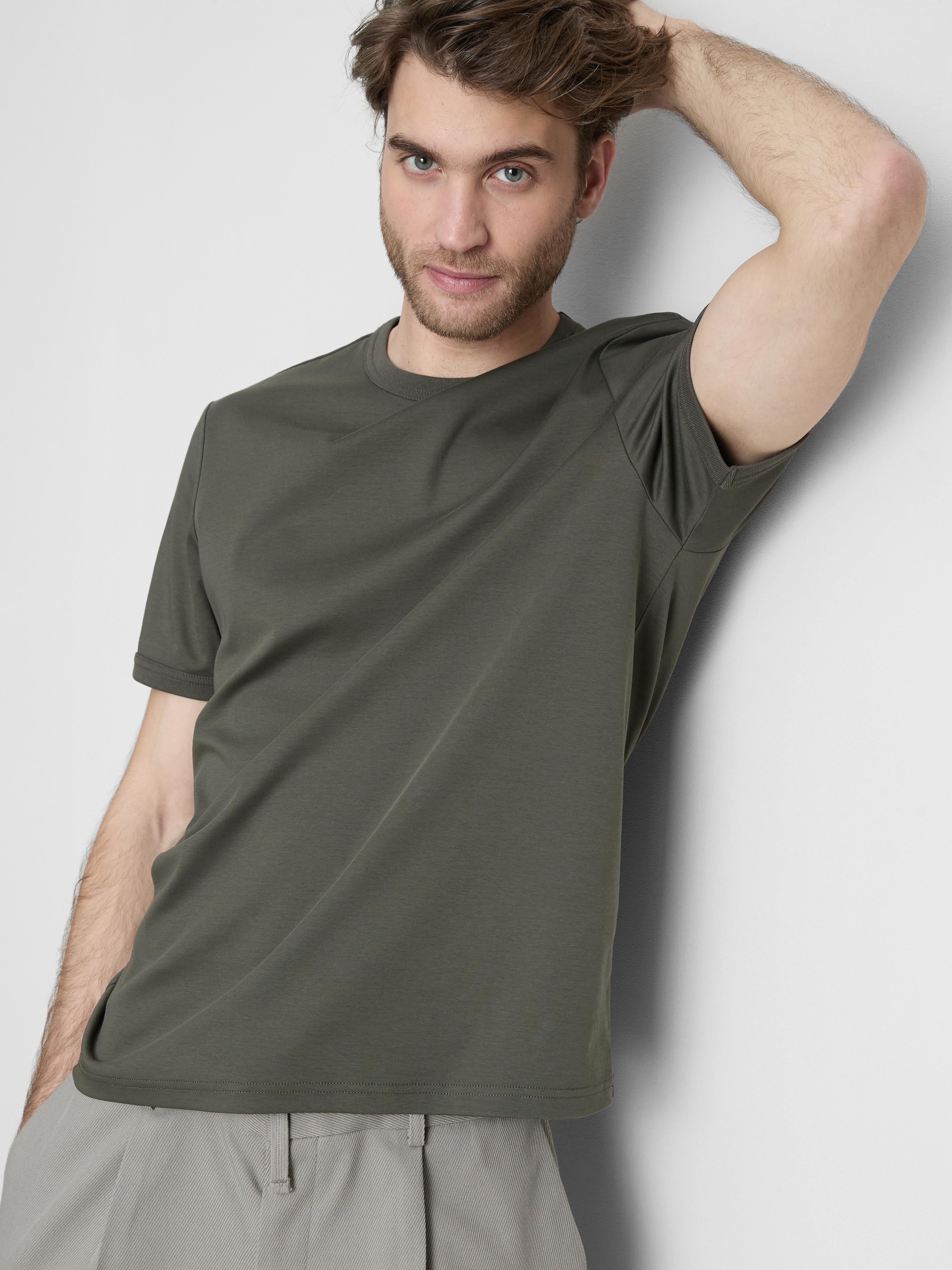The Edit Mercerized Slim Fit T-Shirt
