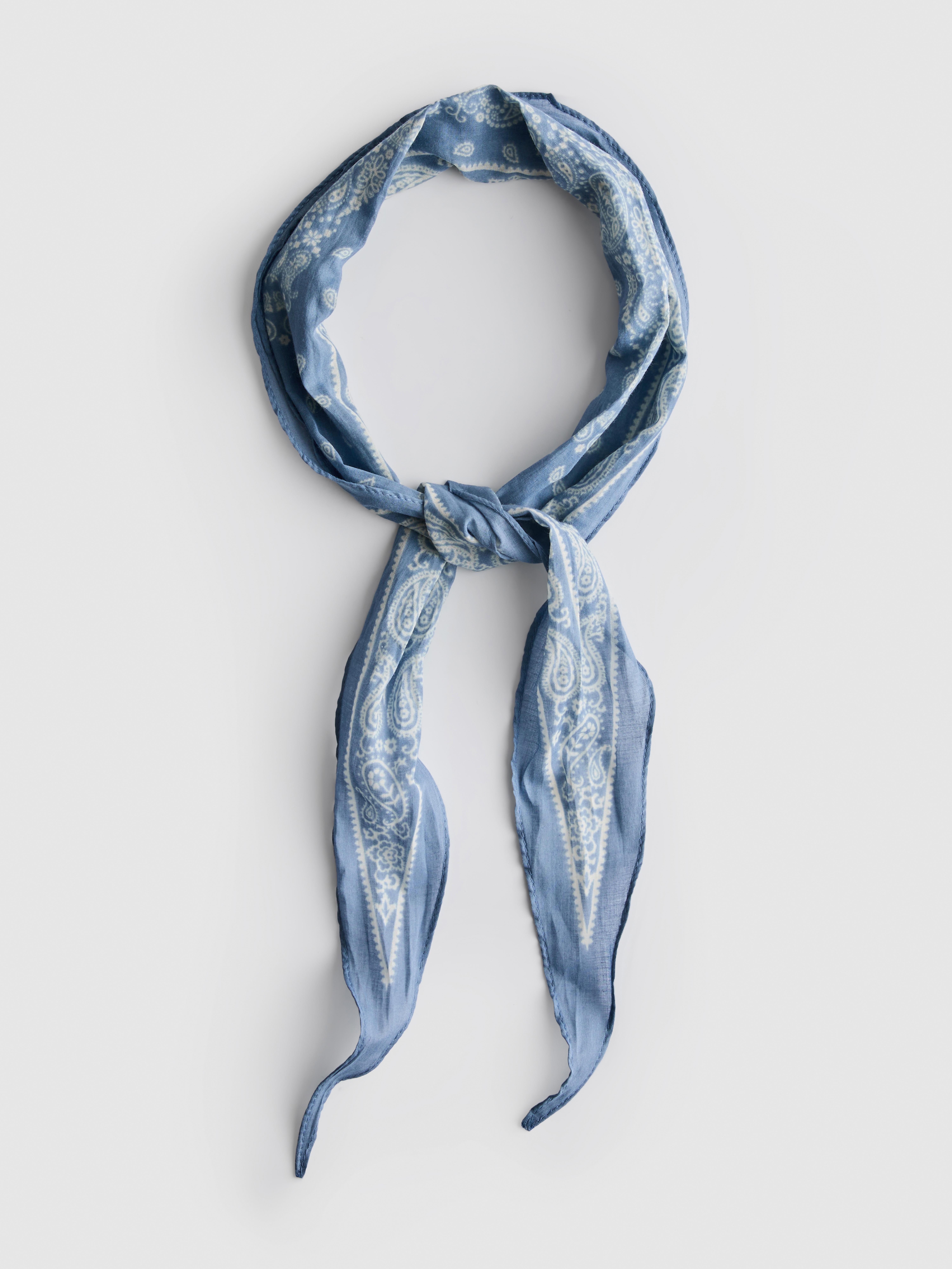 Bavlnená šatka s kosoštvorcovým vzorom