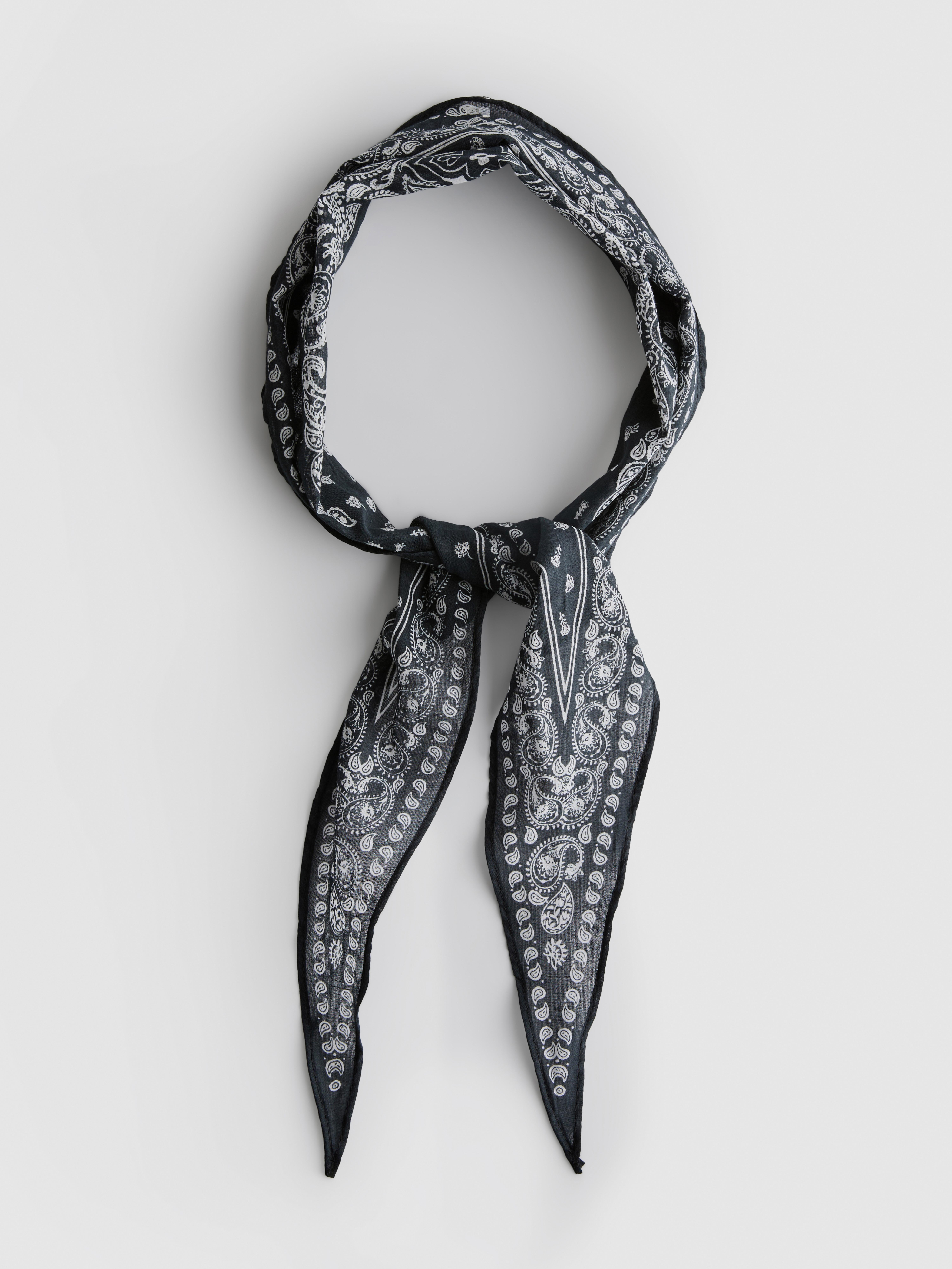 Bavlnená šatka s kosoštvorcovým vzorom