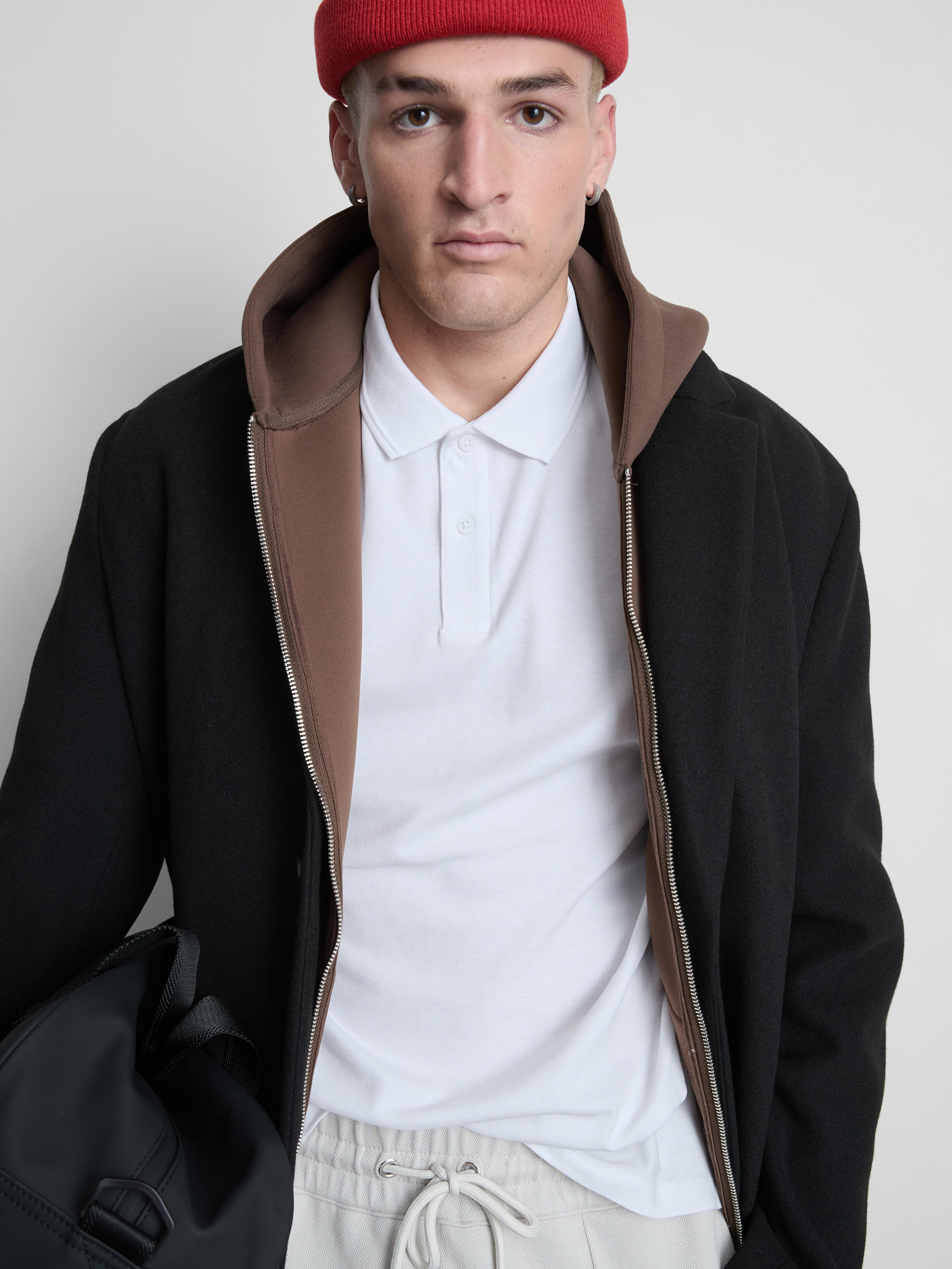 Polo en piqué à manches courtes