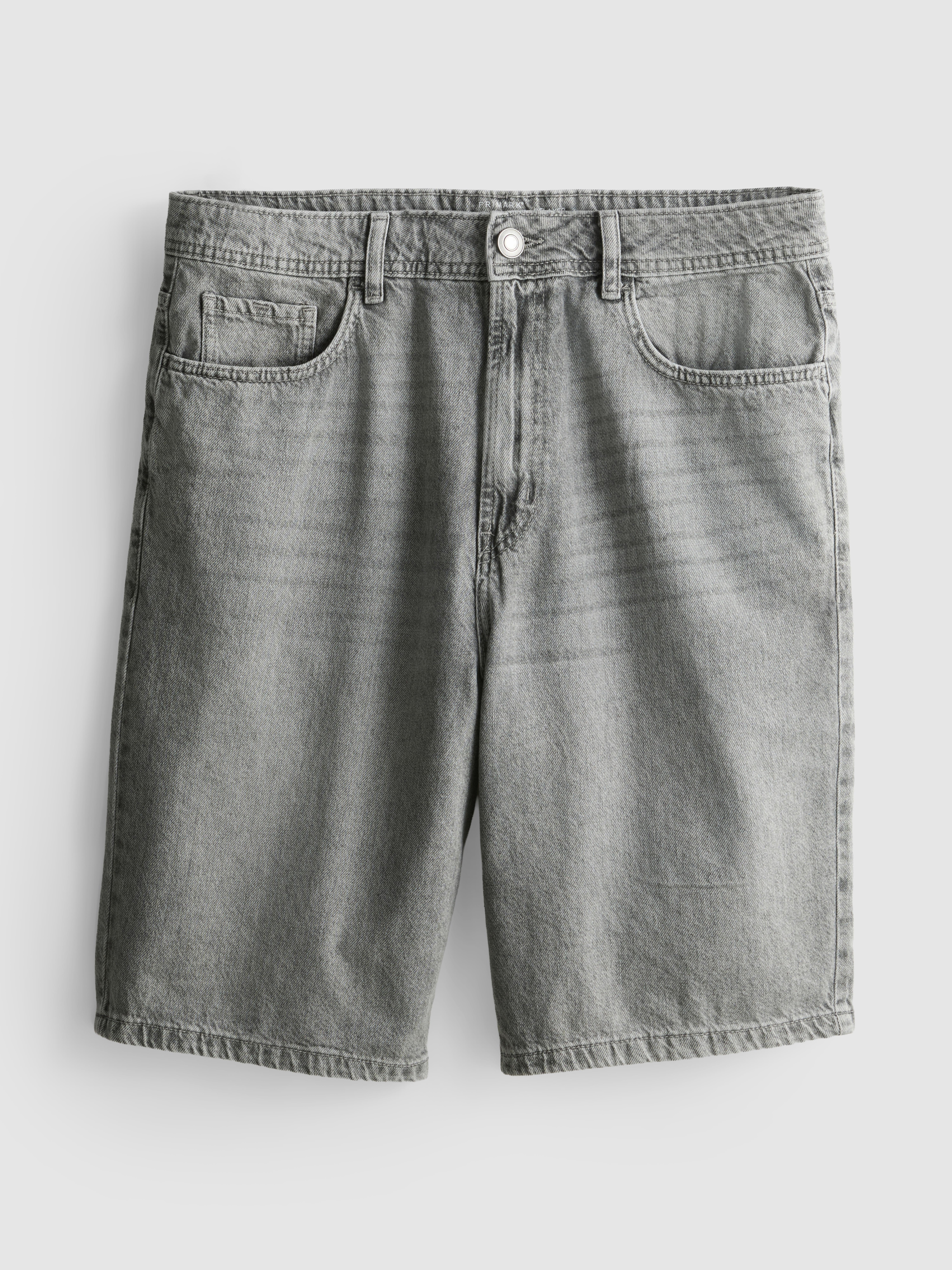 Relaxed Denim Shorts