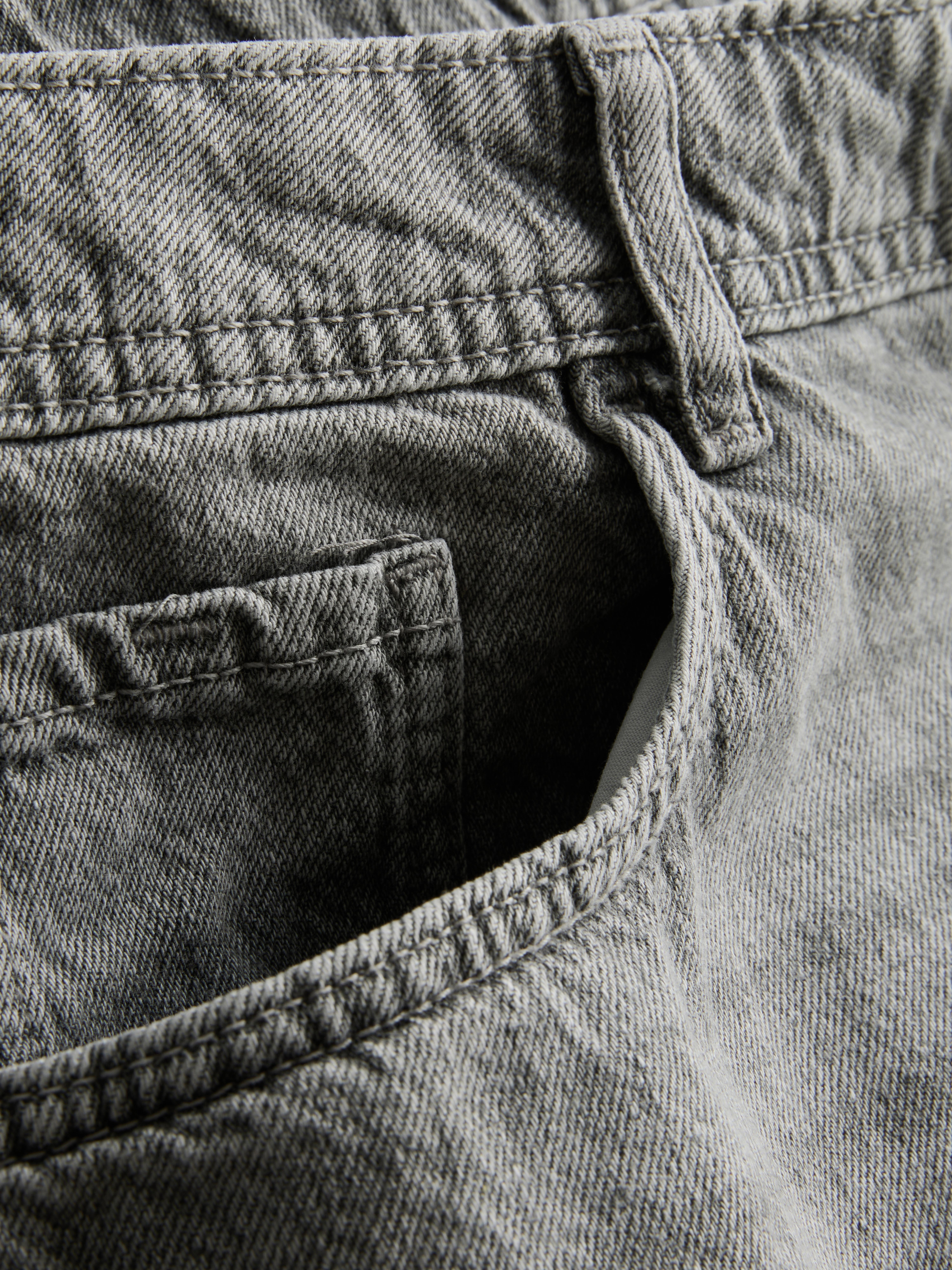 Relaxed Denim Shorts