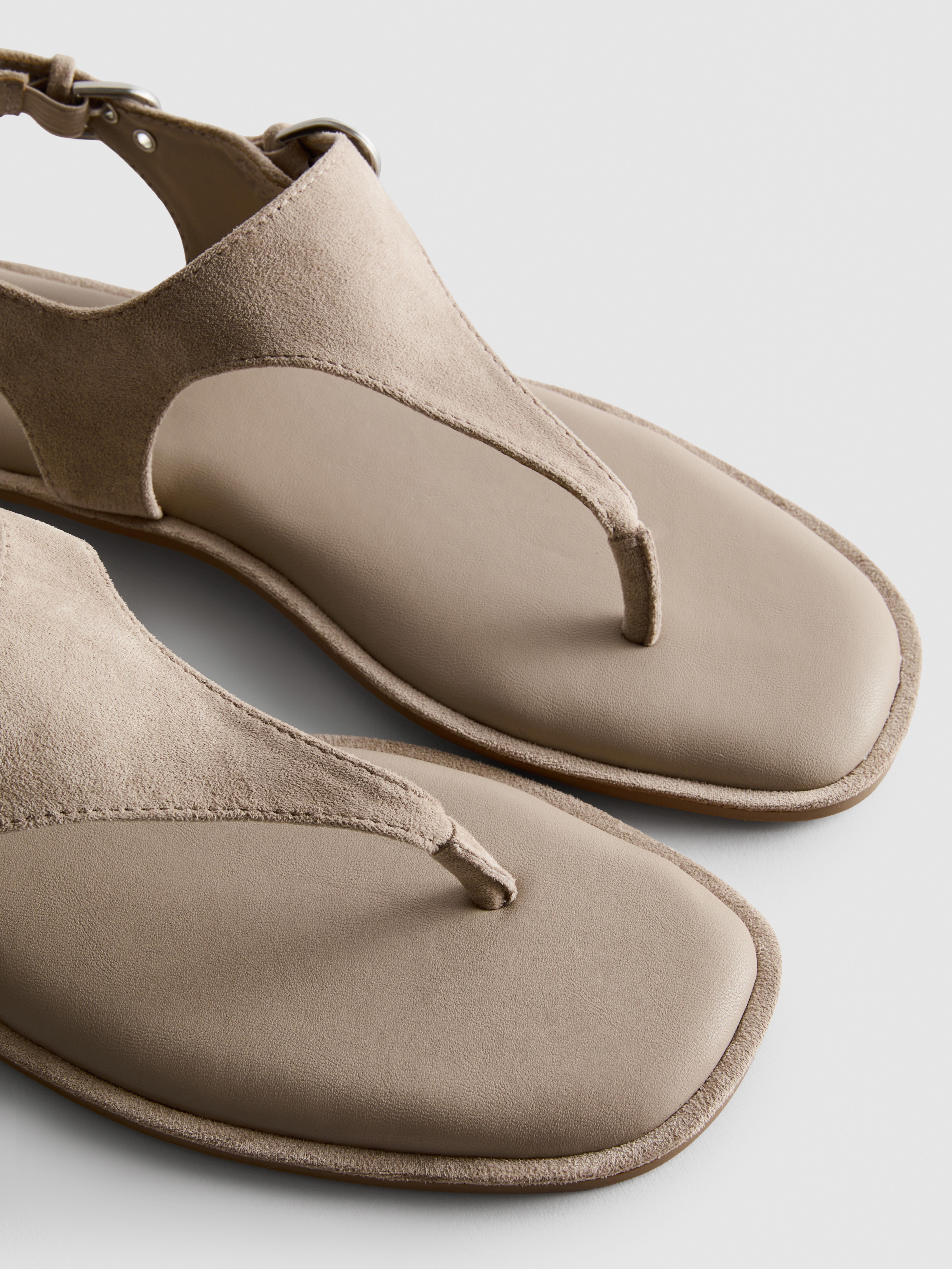 Teensandalen met gesp