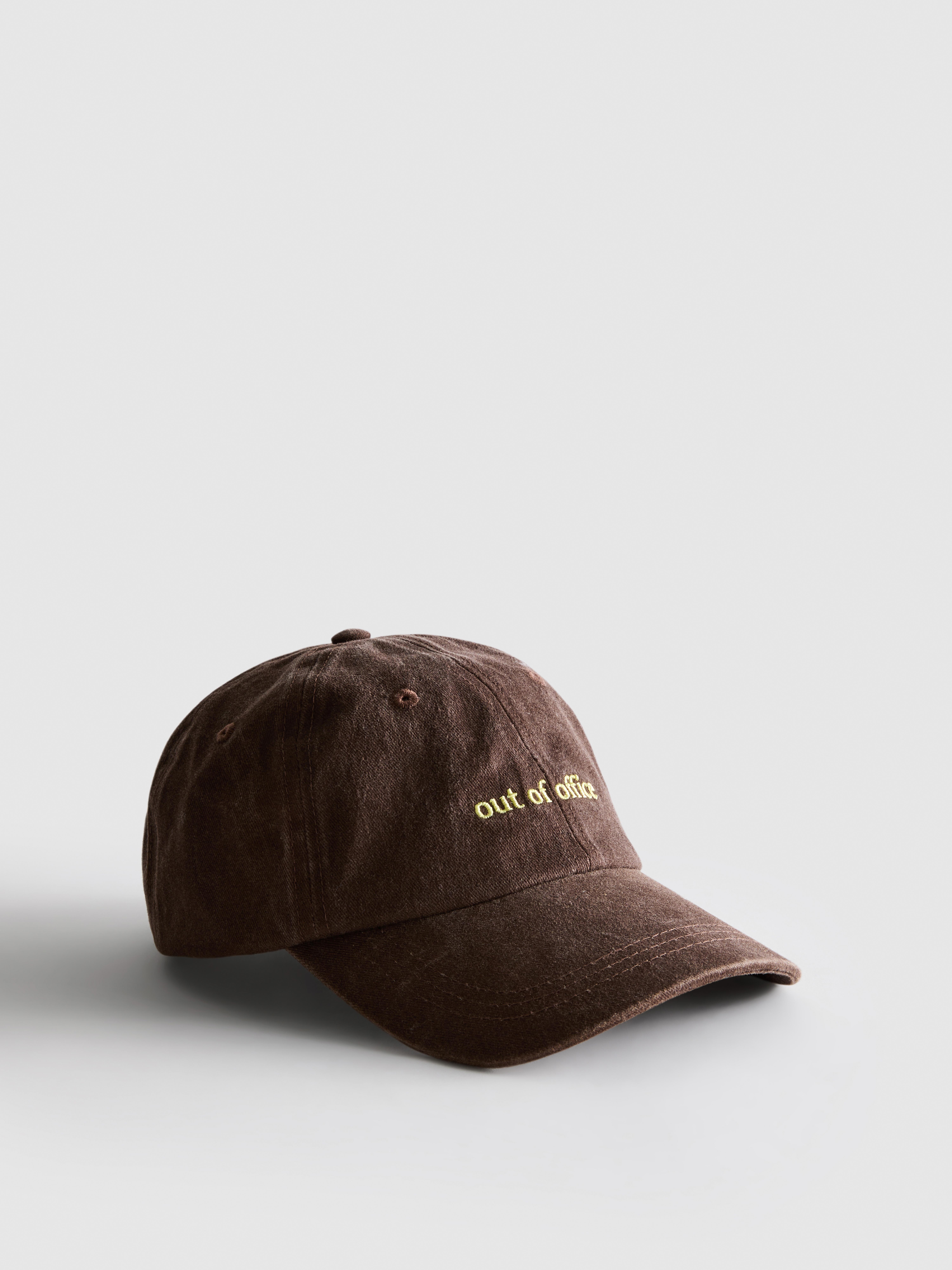 Cotton Out Of Office Cap