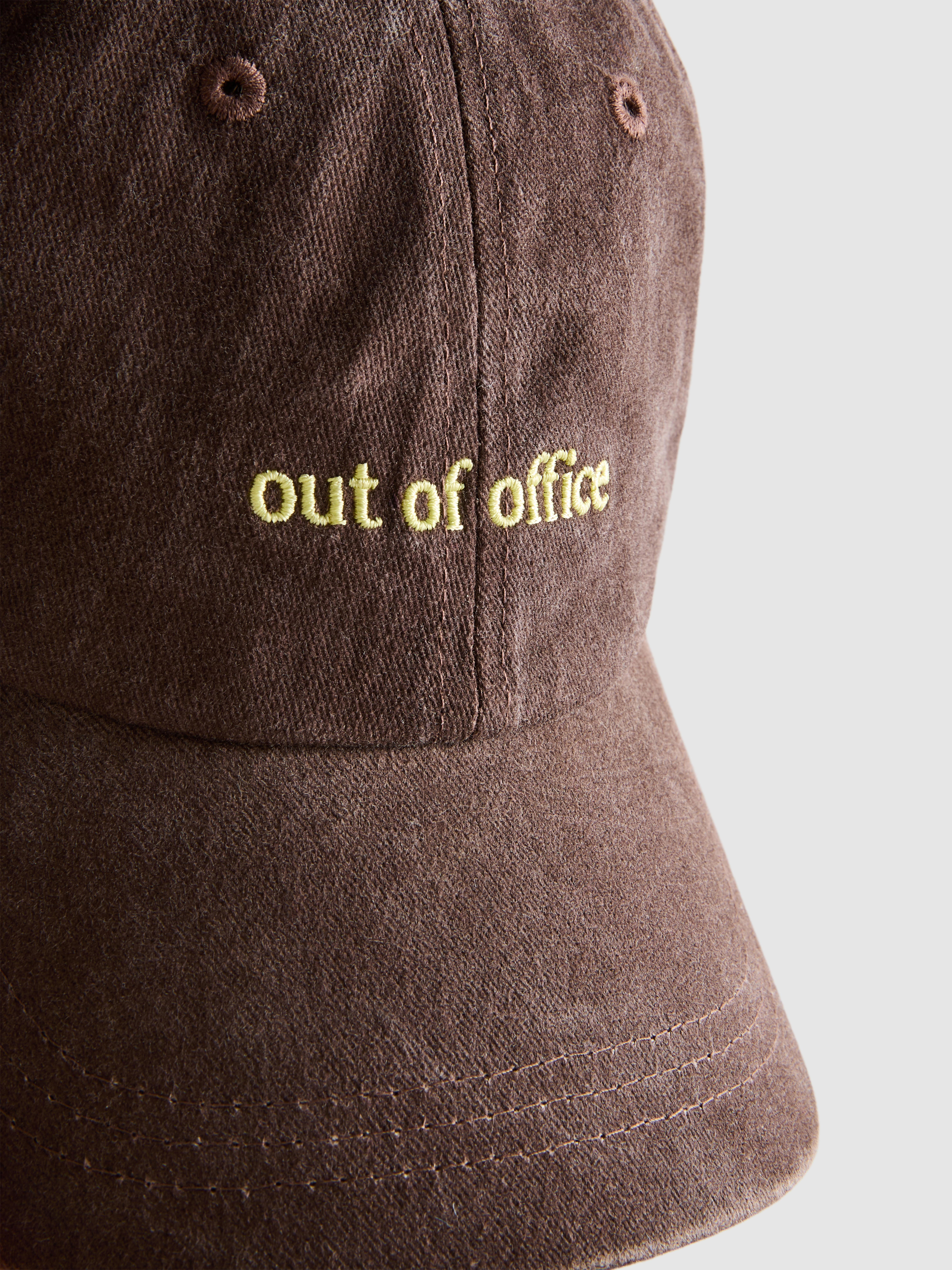 Cotton Out Of Office Cap