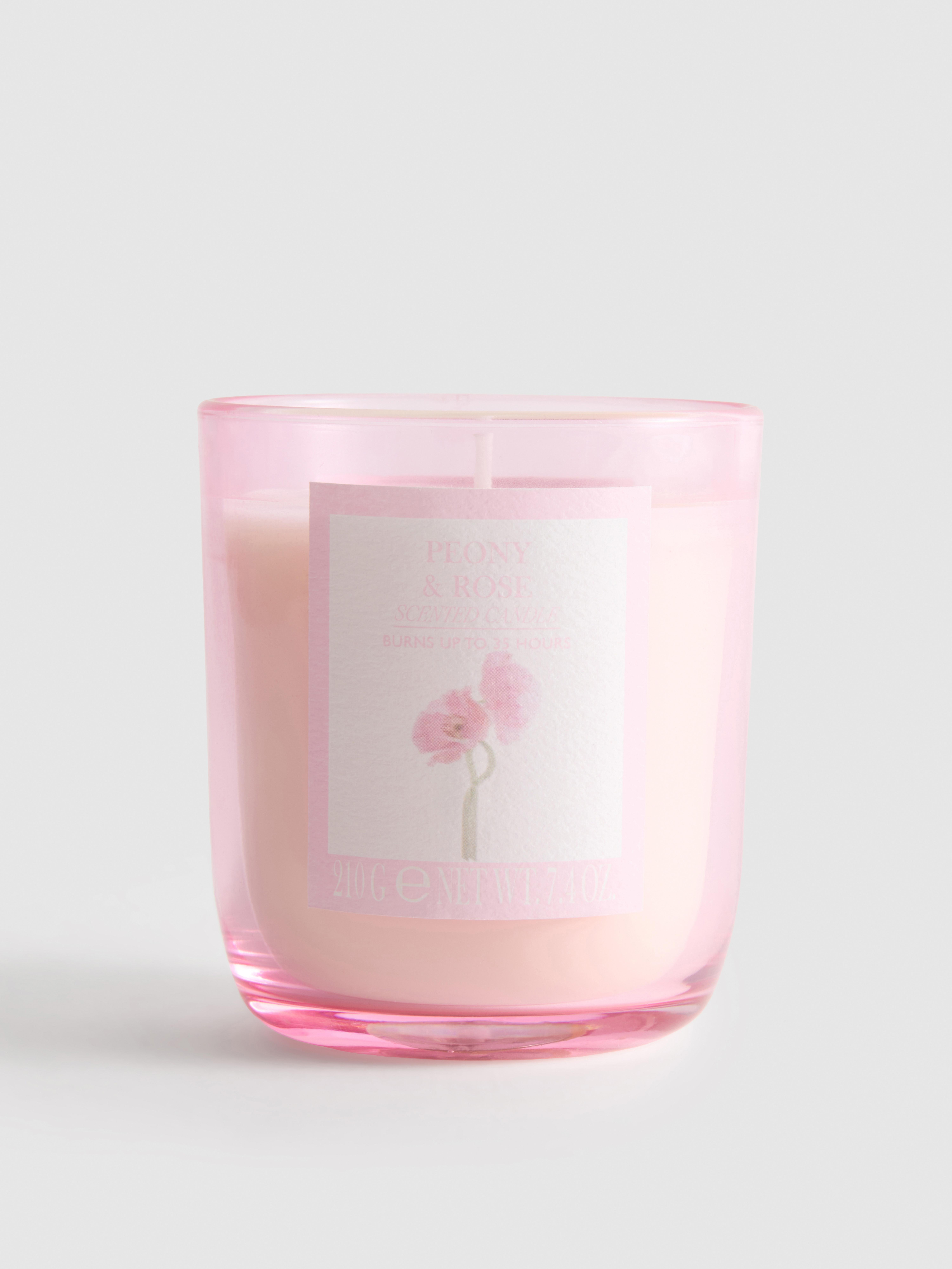 Scented Candle In Glass Container