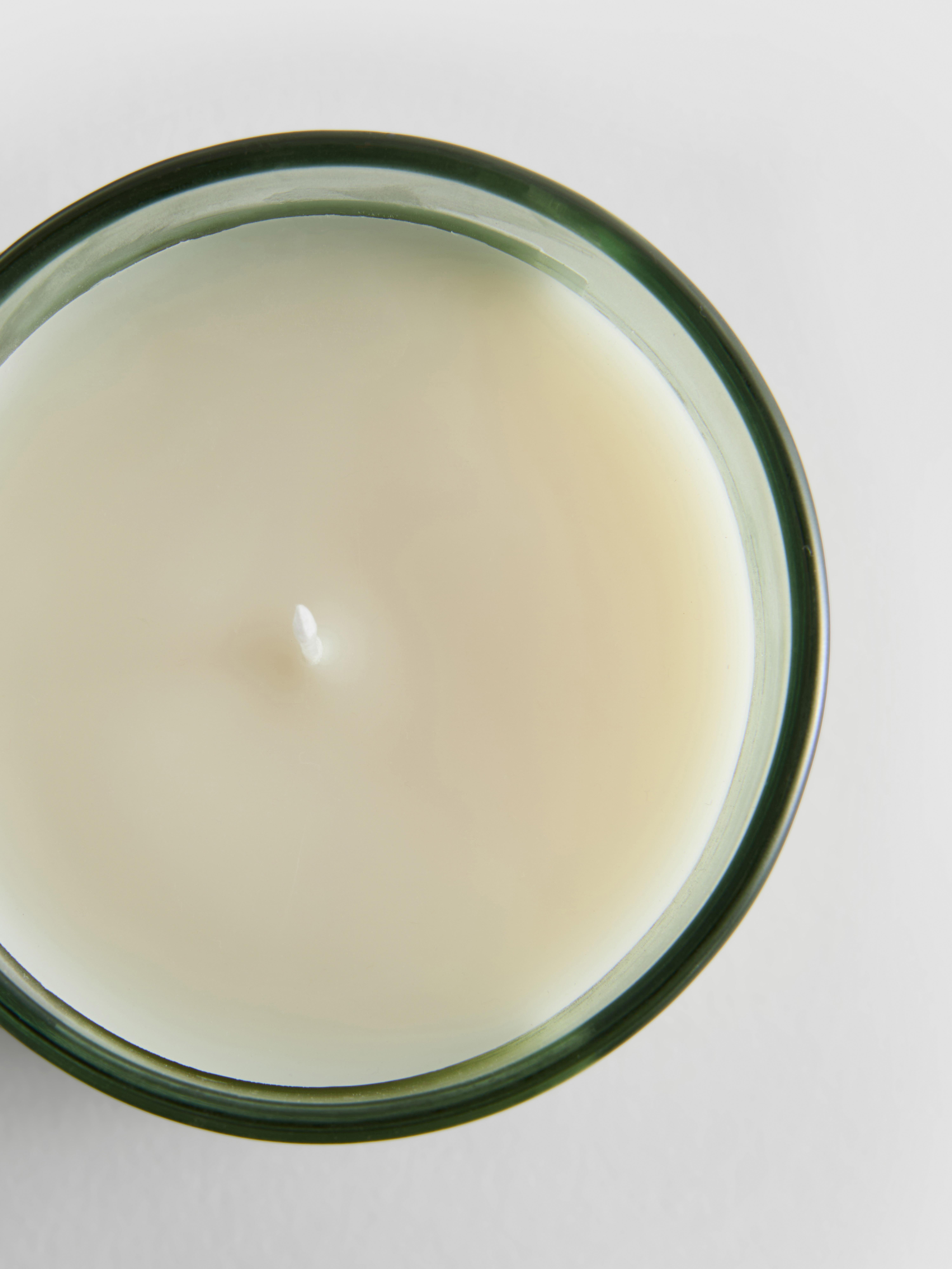 Scented Candle In Glass Container