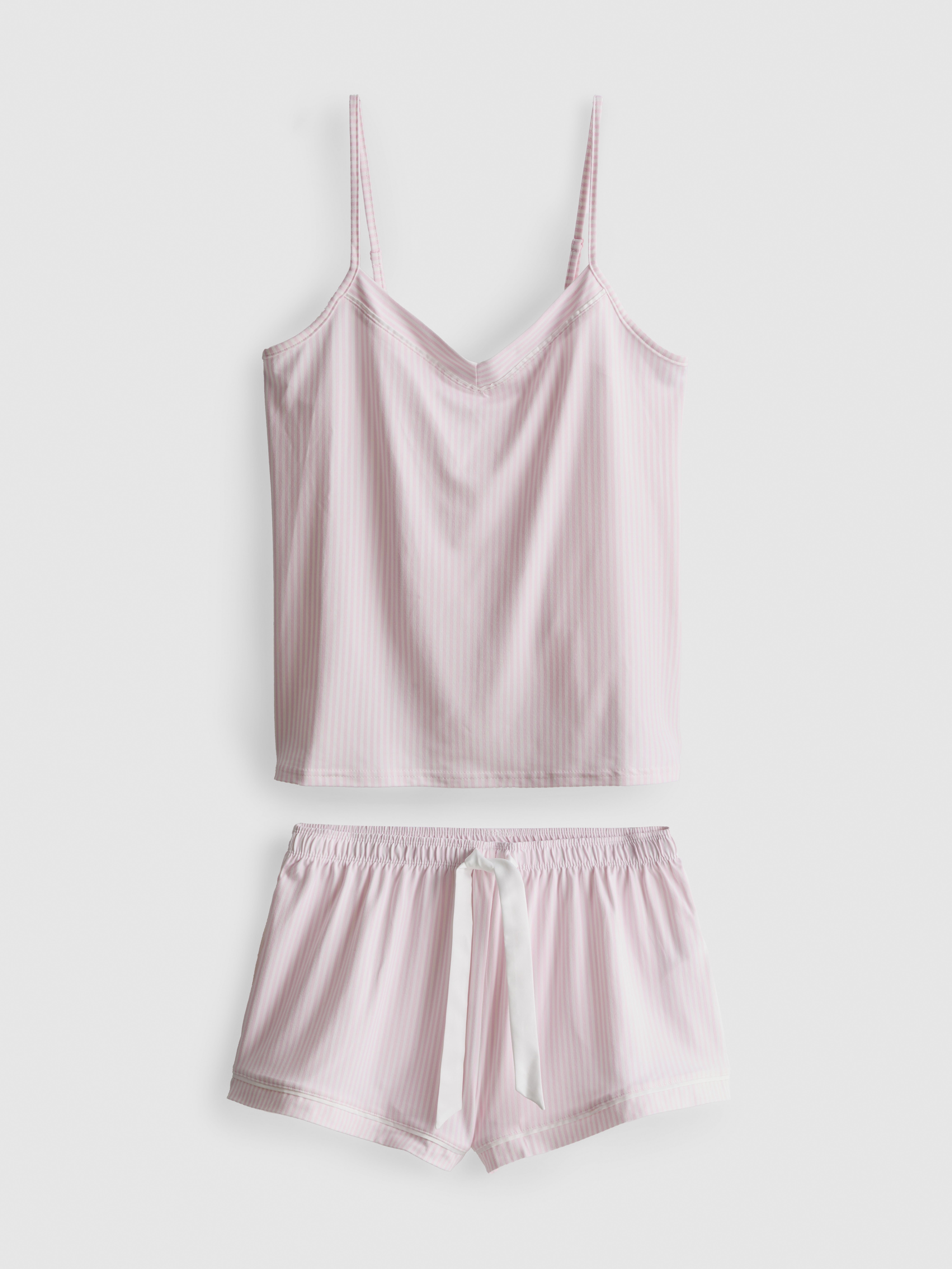 Striped Cami Shorty Pajamas