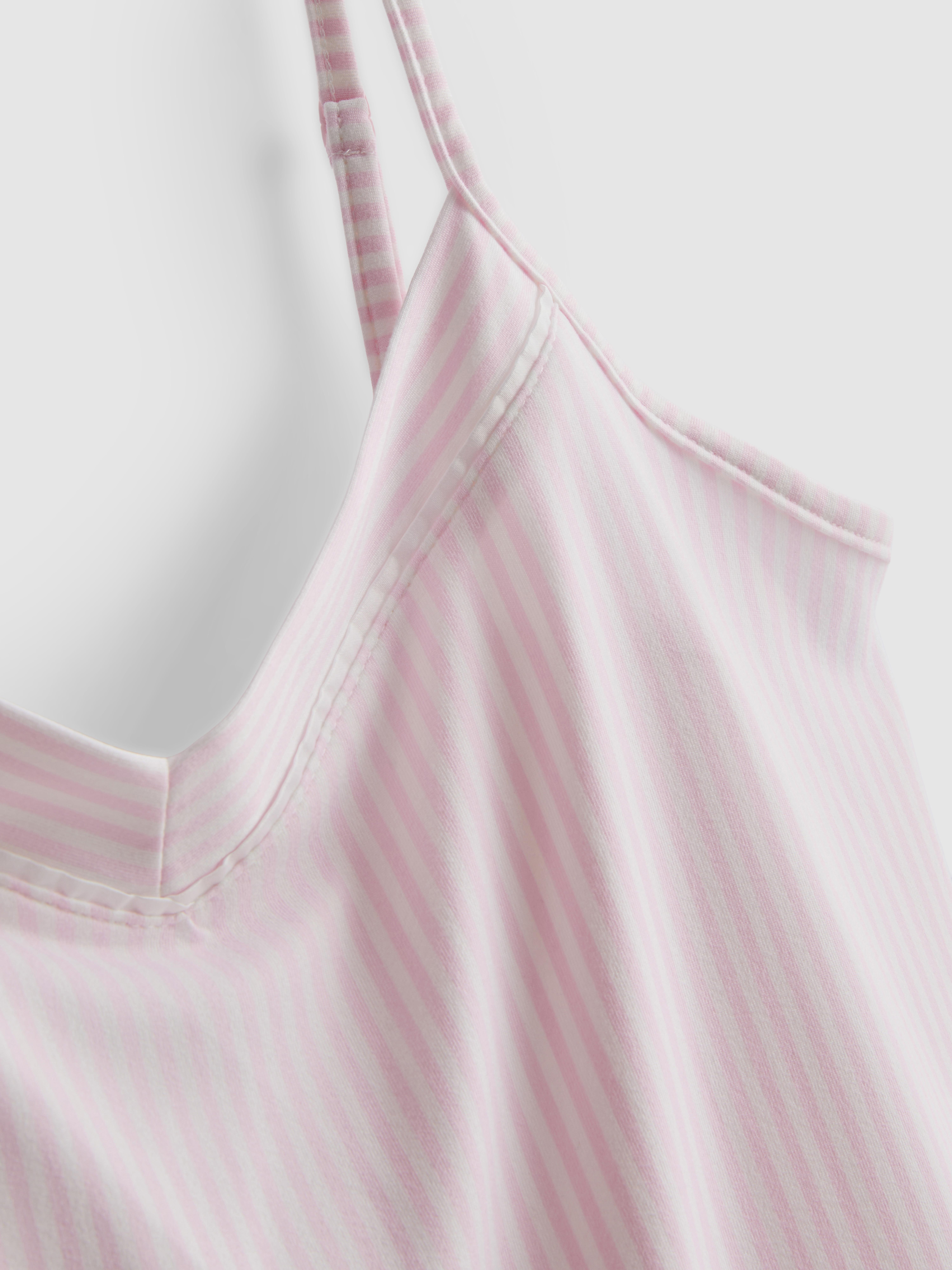 Striped Cami Shorty Pajamas