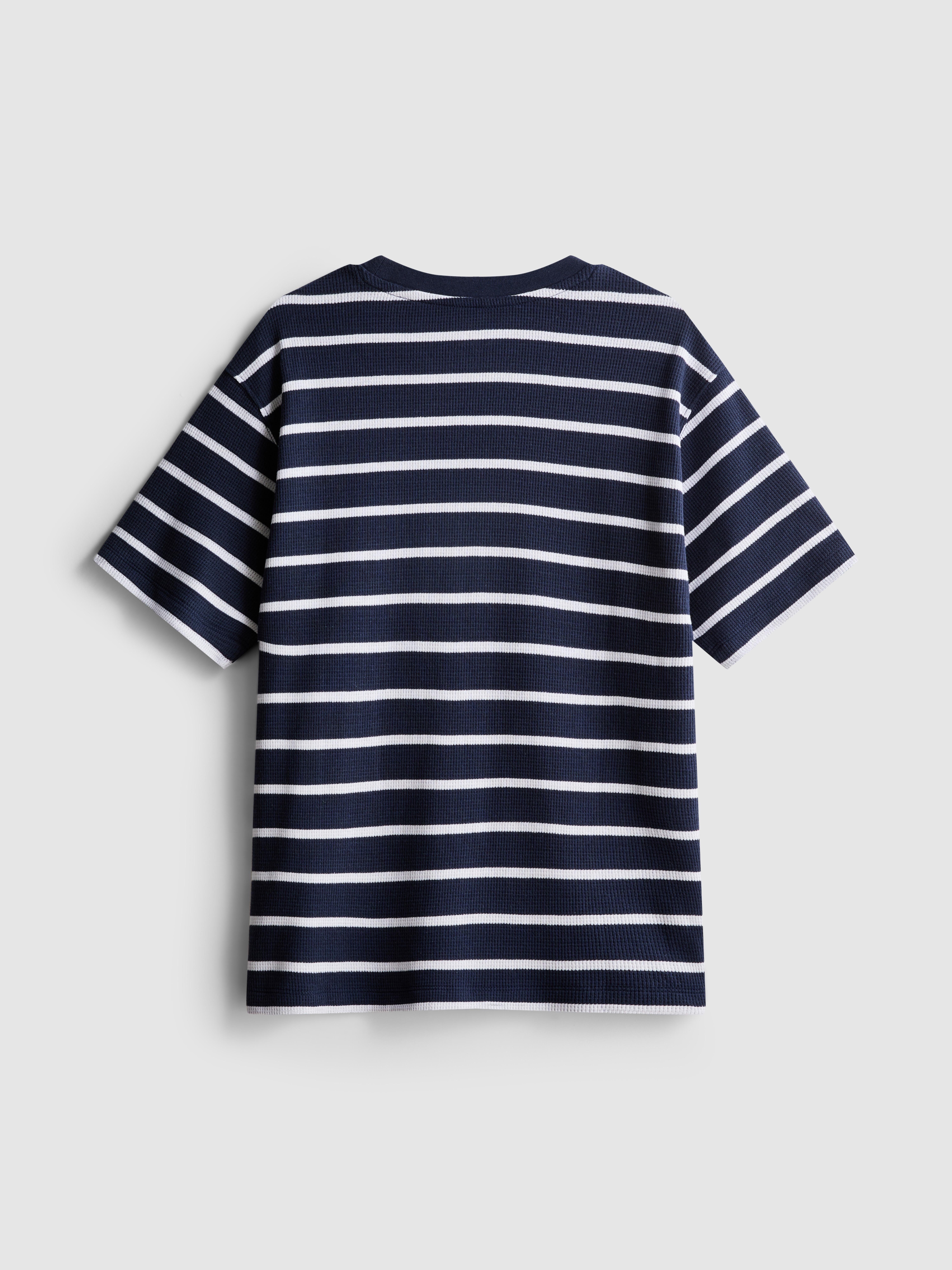 7-15yrs | Waffle Textured T-Shirt