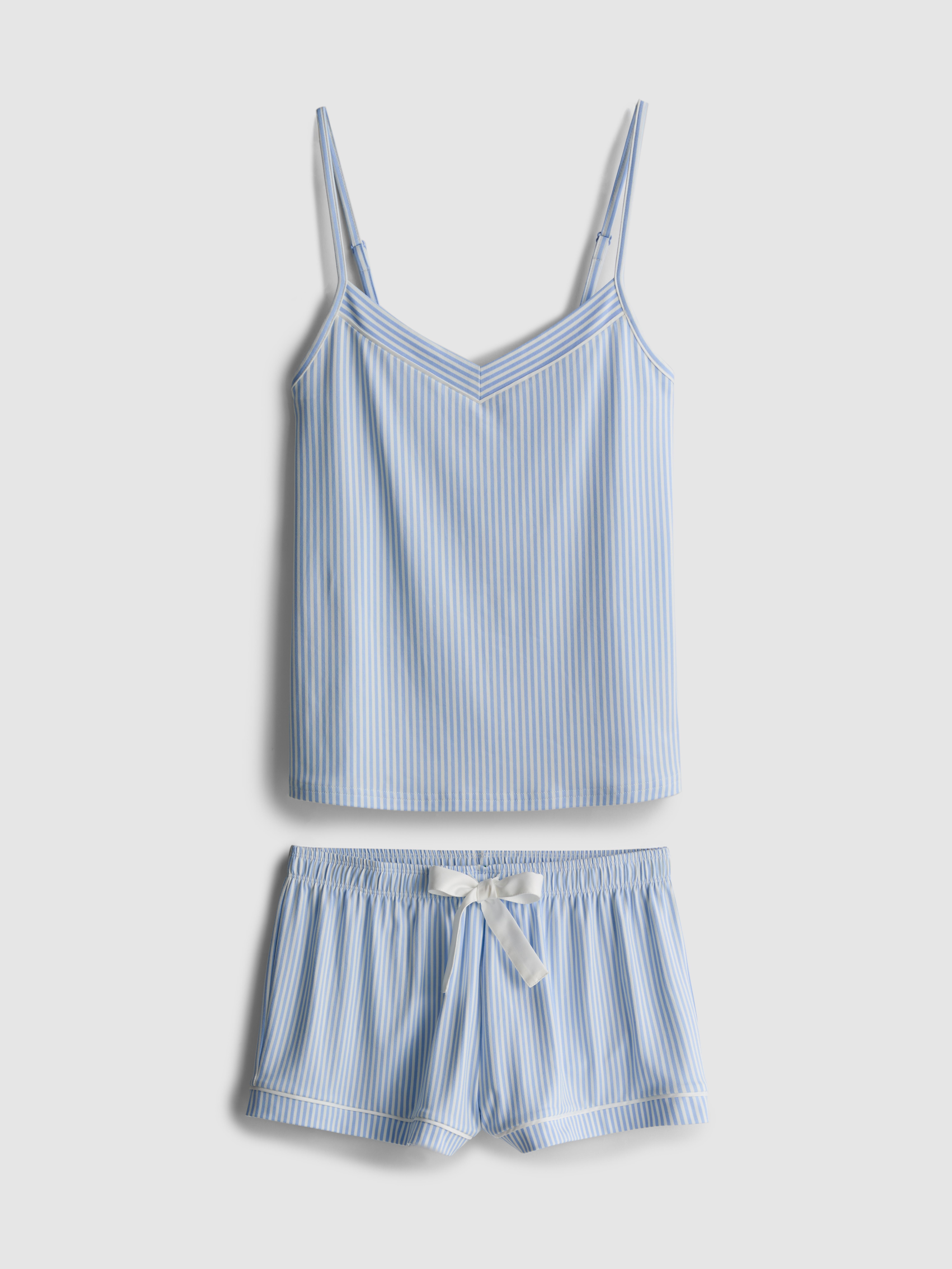 Striped Cami Shorty Pajamas