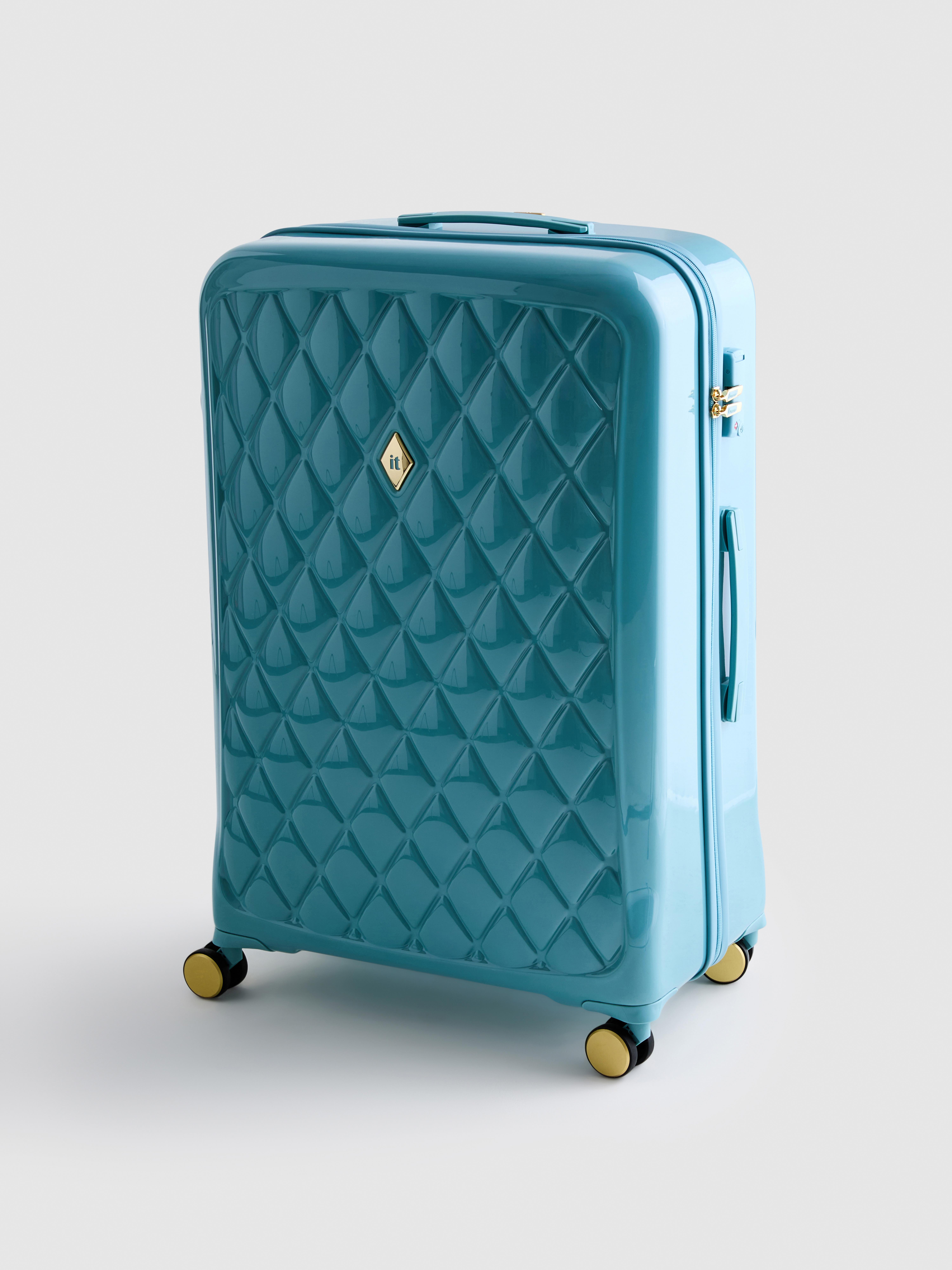 Hard Shell Quilted Luggage
