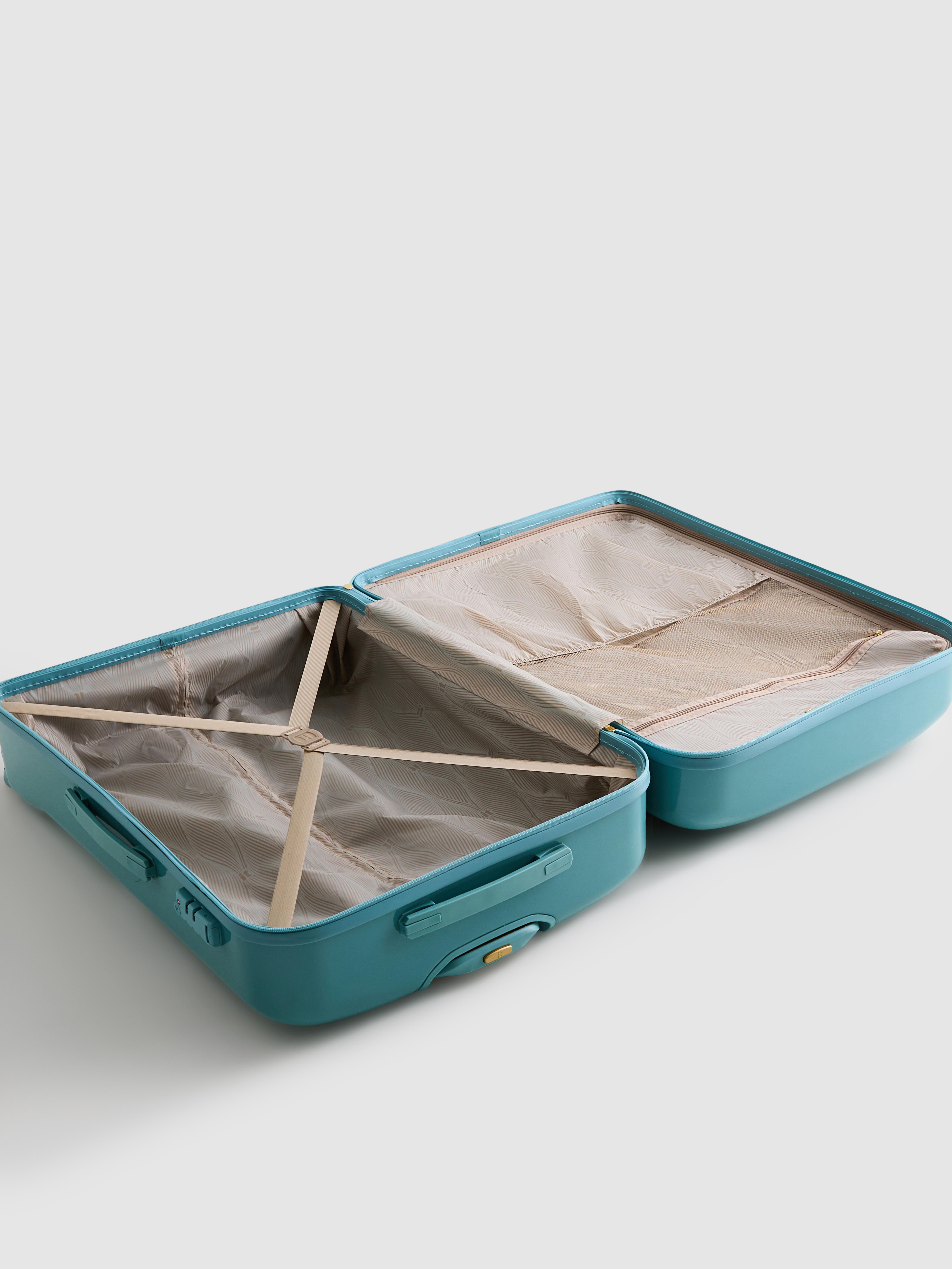 Hard Shell Quilted Luggage