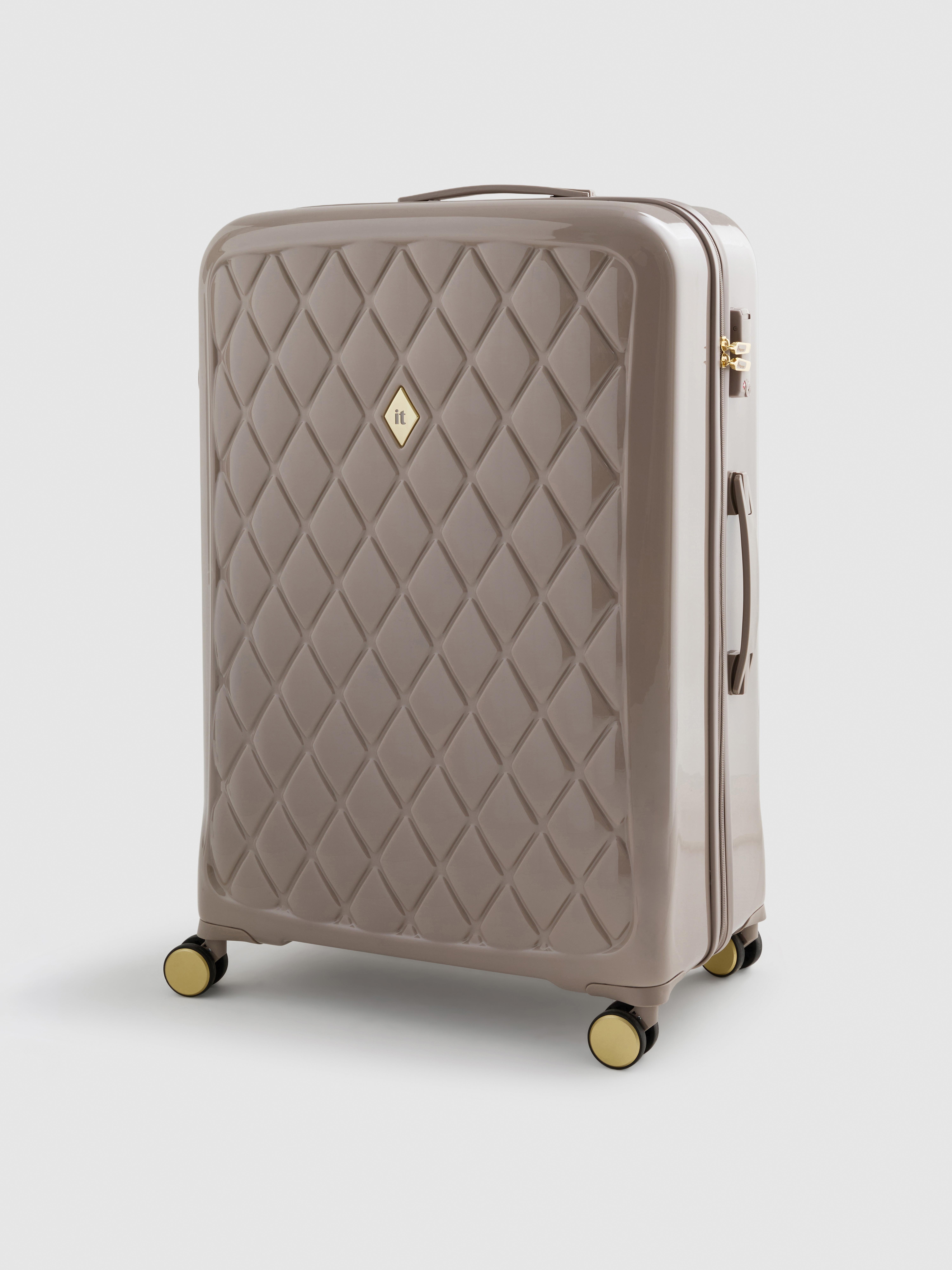 Hard Shell Quilted Luggage