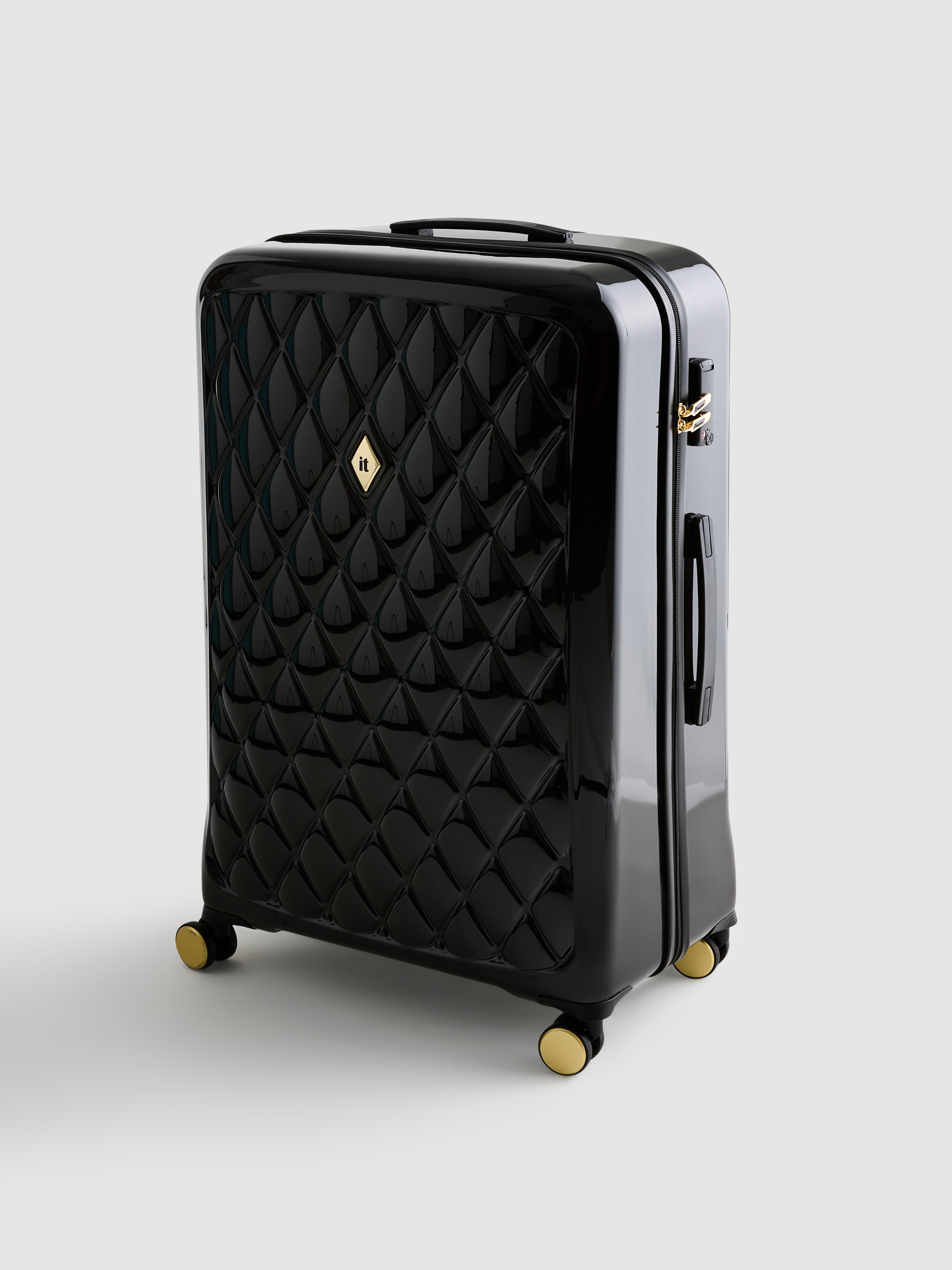 Hard Shell Quilted Luggage